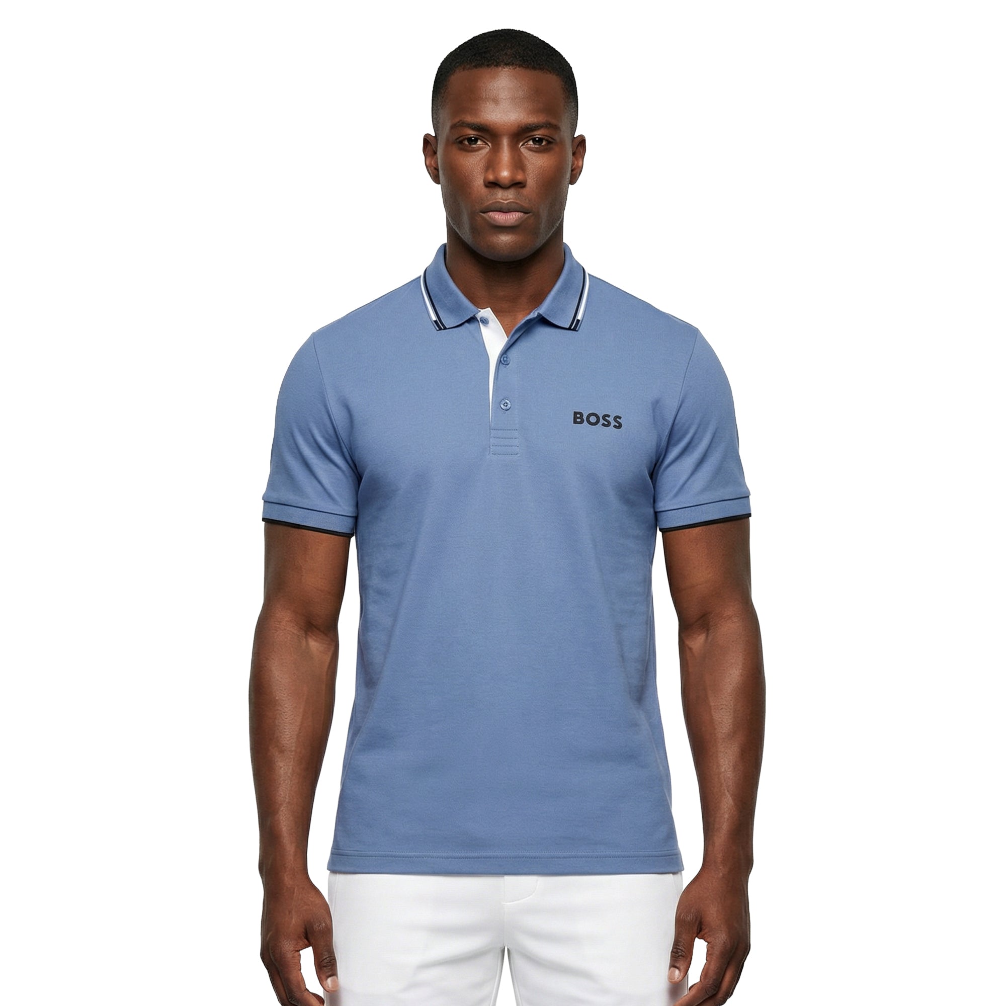 Hugo BOSS Paddy Pro ネイビー ポロシャツ BOSS Green Men's Paddy Polo Shirt, Navy, S at Amazon Men's