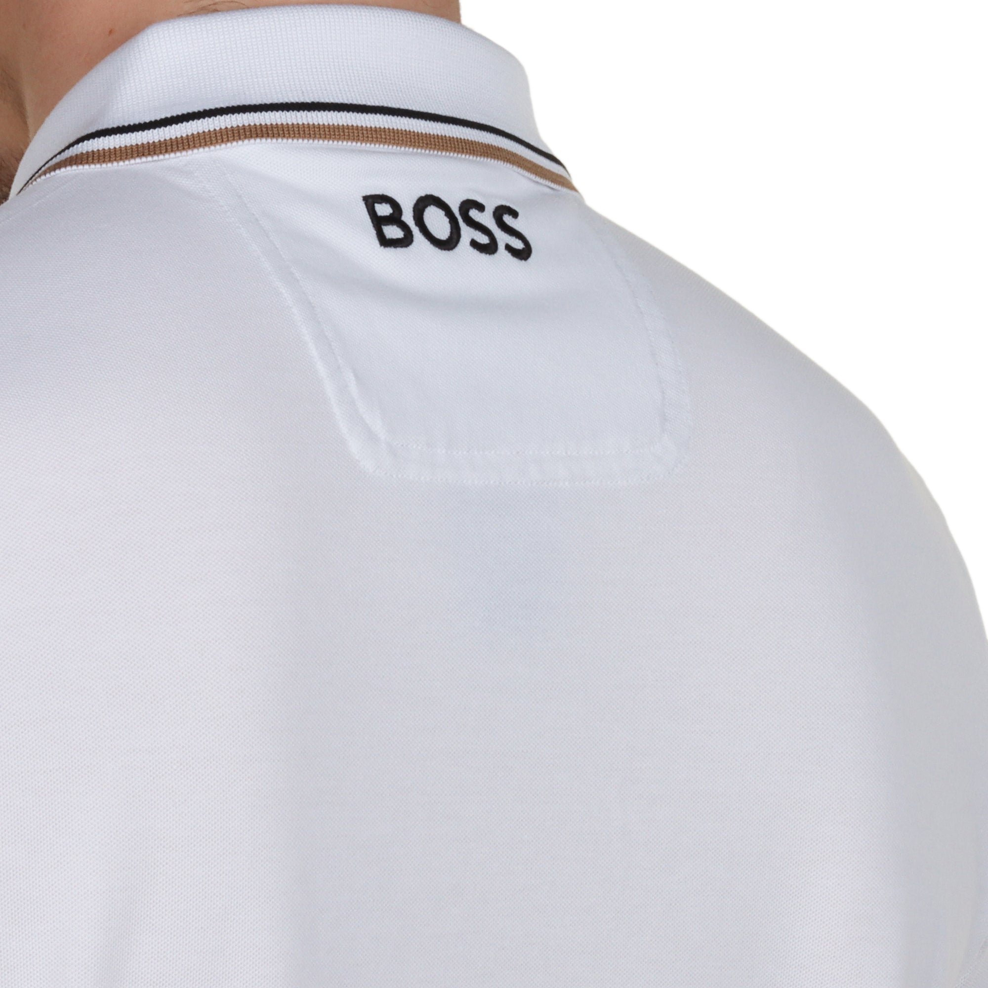 Paddy Pro BOSS Paddy Pro Golf Polo Shirt FA25 - Natural 103 - 50469102-103 ...