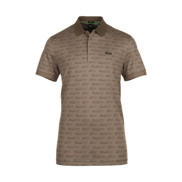 BOSS Paddy Tape AO Polo Shirt SP25 Brindle 334