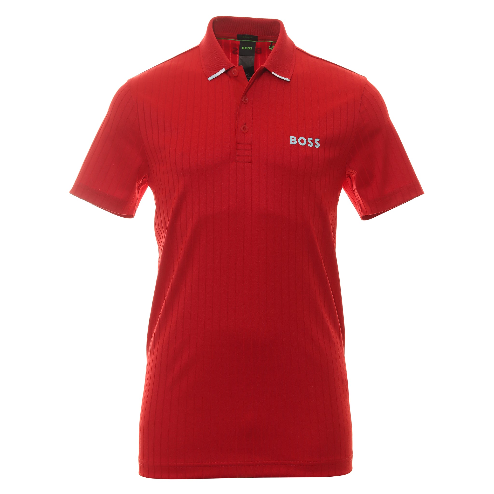 BOSS Paddytech Polo Shirt FA23 50494528 Medium Red 610 | Function18 ...
