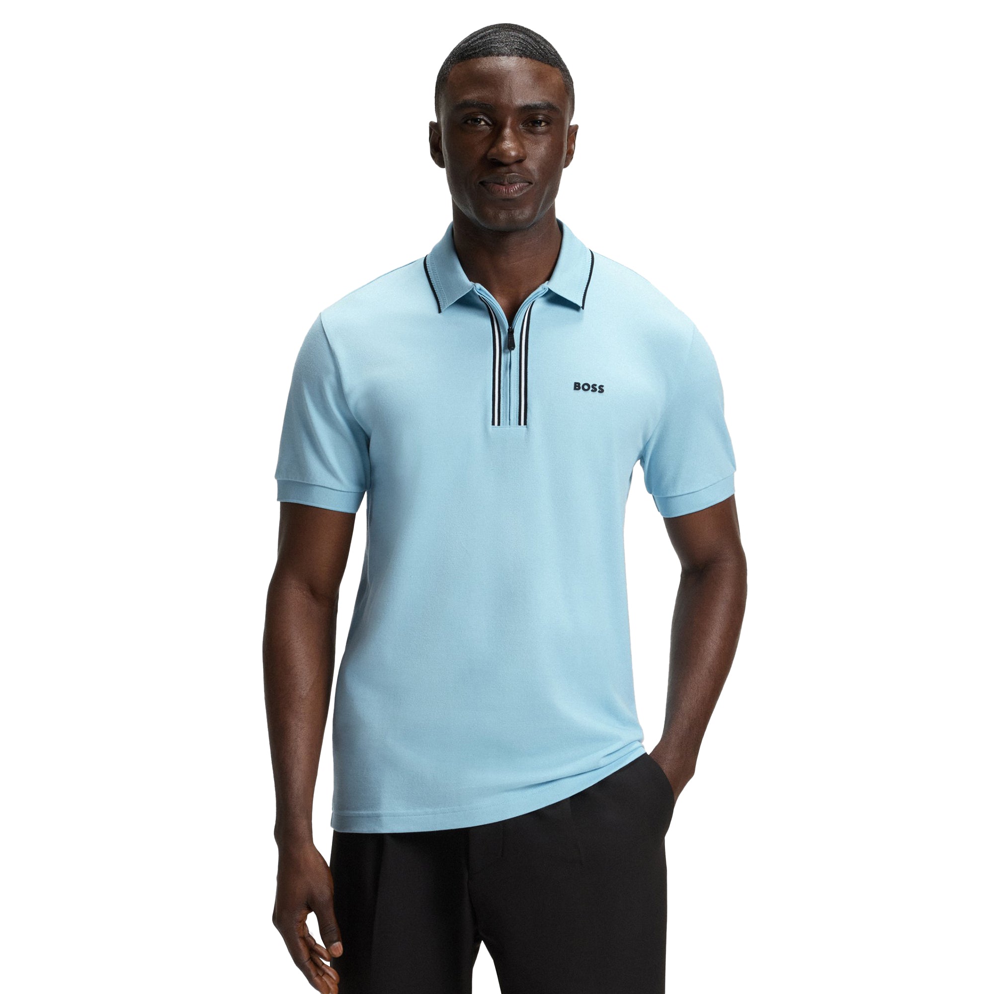 【パスタ】GIVE ME POLO（DARK NAVY） BOSS Phillix GOC Polo Shirt FA25 - Dark Blue 402 - 50544450