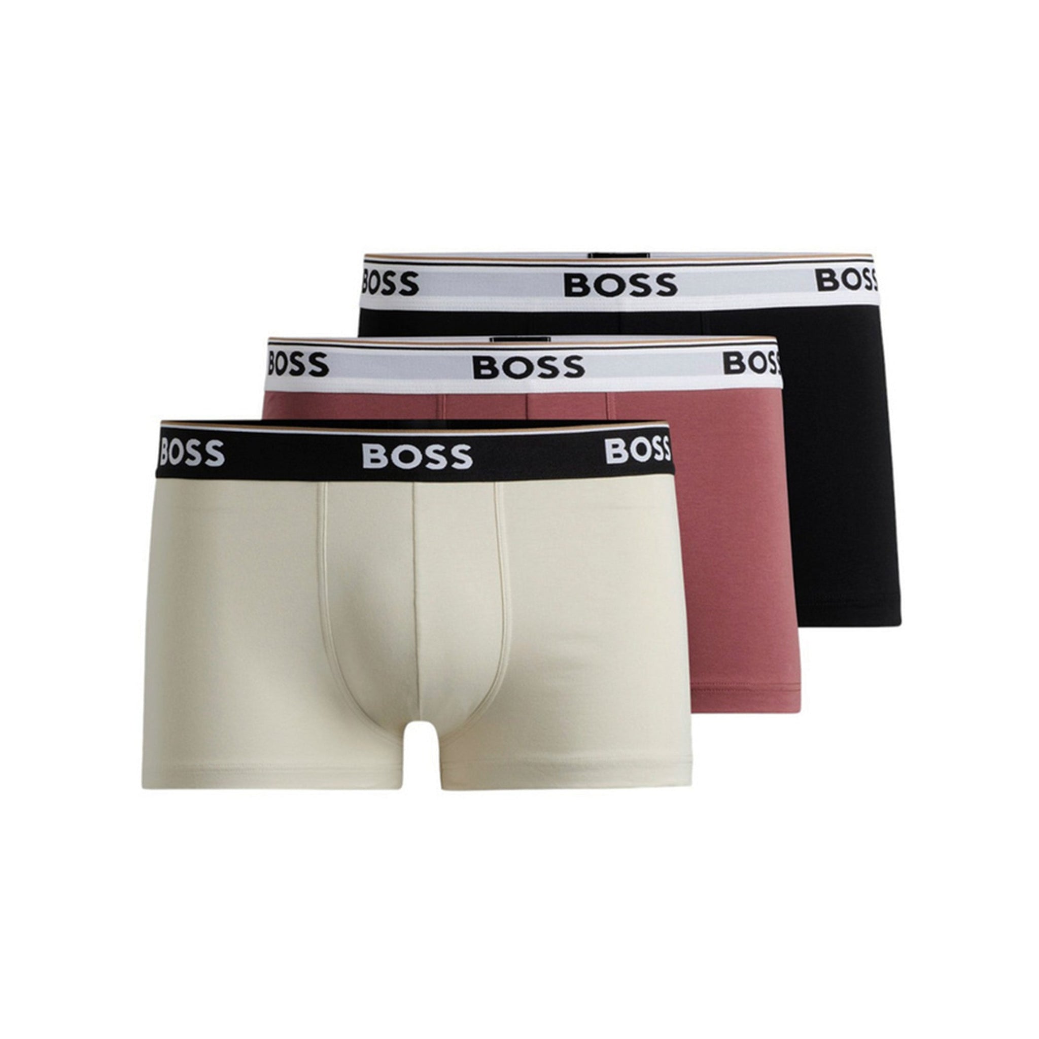 BOSS Power Trunk 3-Pack Red/Off White/Black 981