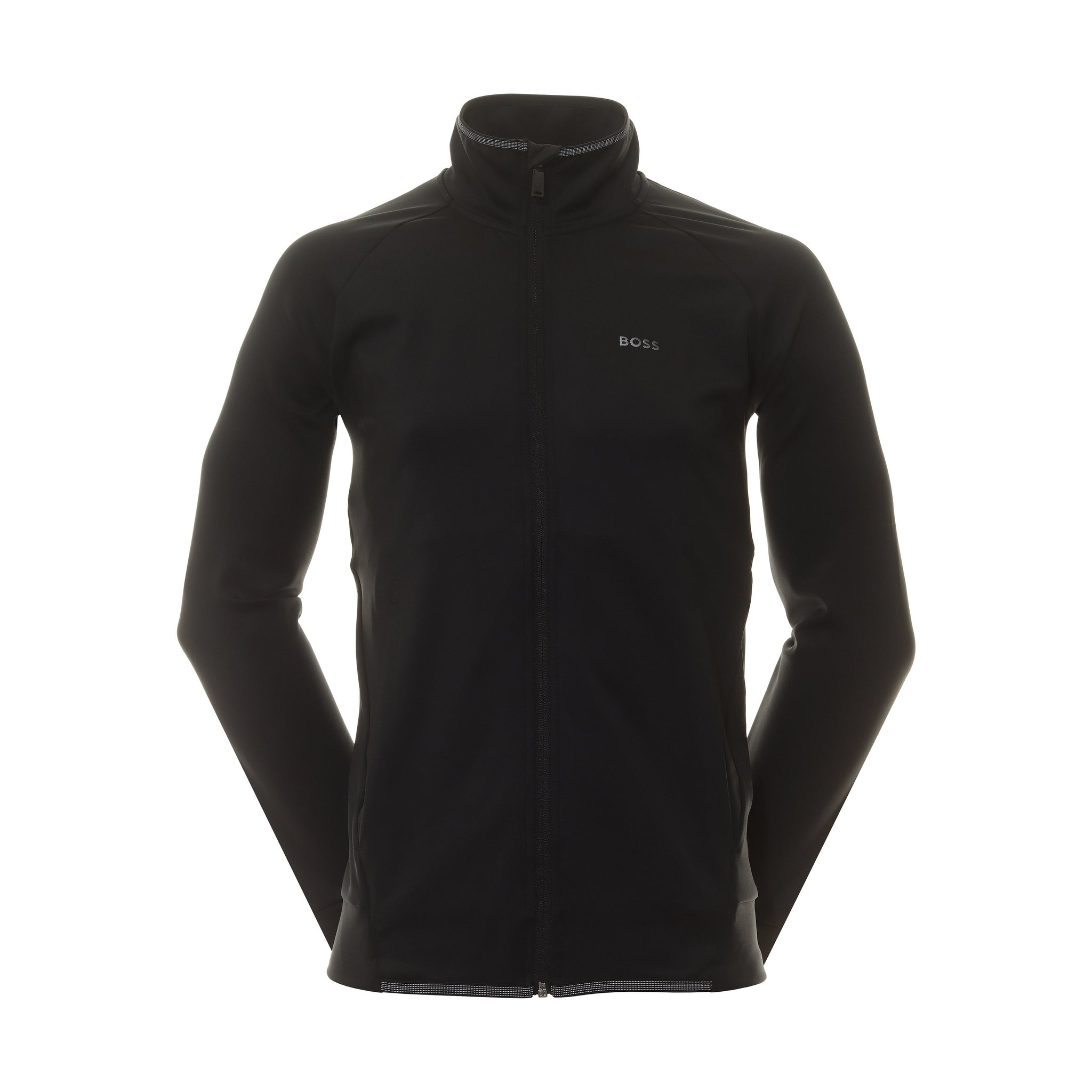 BOSS Sicon Active Full Zip Mid Layer WI23 Black 001
