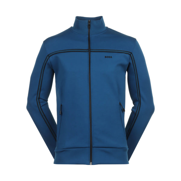 BOSS Skaz 1 Full Zip Jacket WI24 50523896 Teal Blue 494