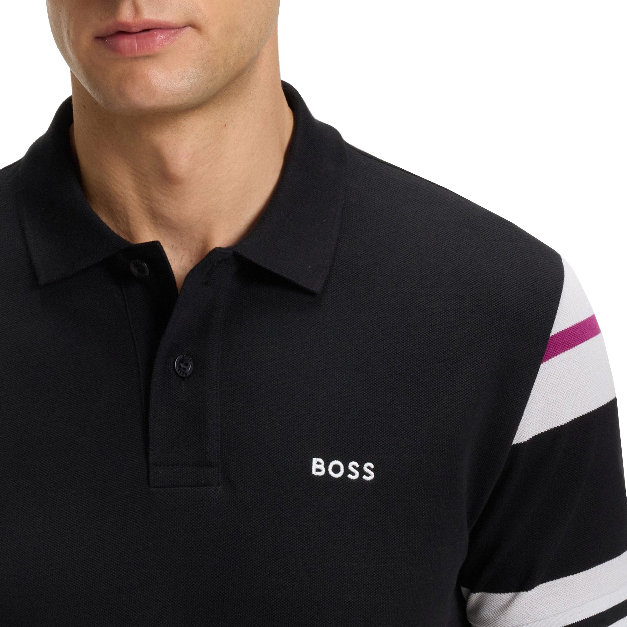 BOSS Sleeve Zone Polo Shirt FA25