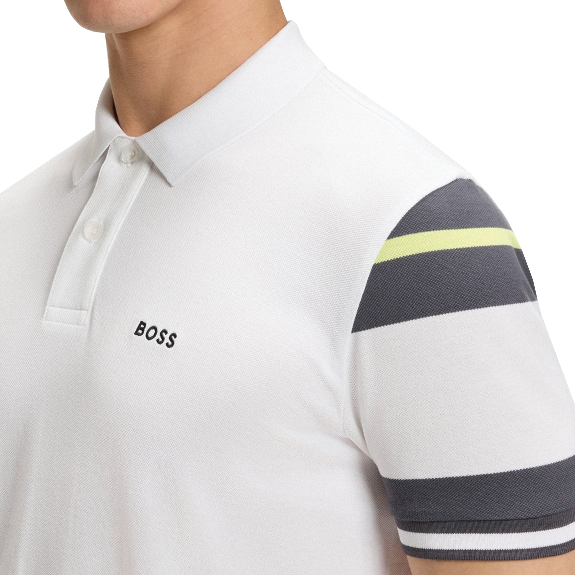 BOSS Sleeve Zone Polo Shirt FA25