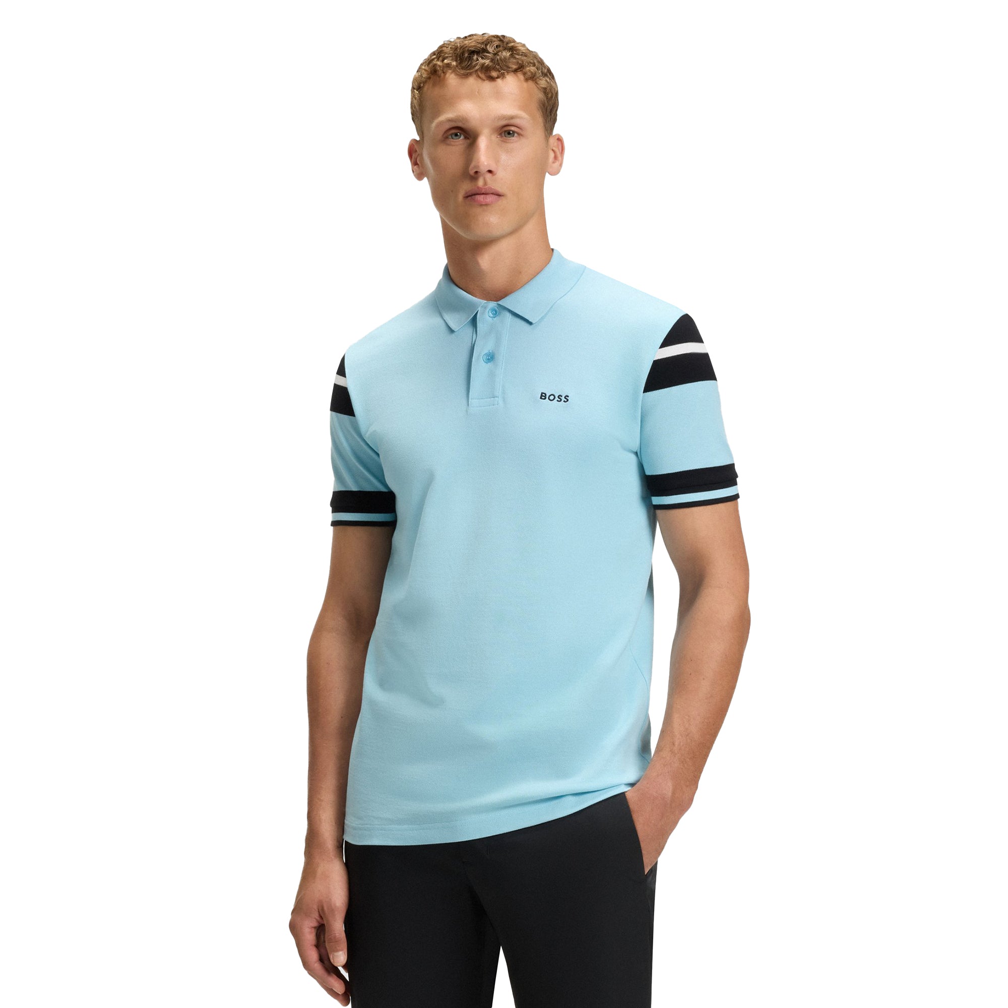BOSS Sleeve Zone Polo Shirt FA25