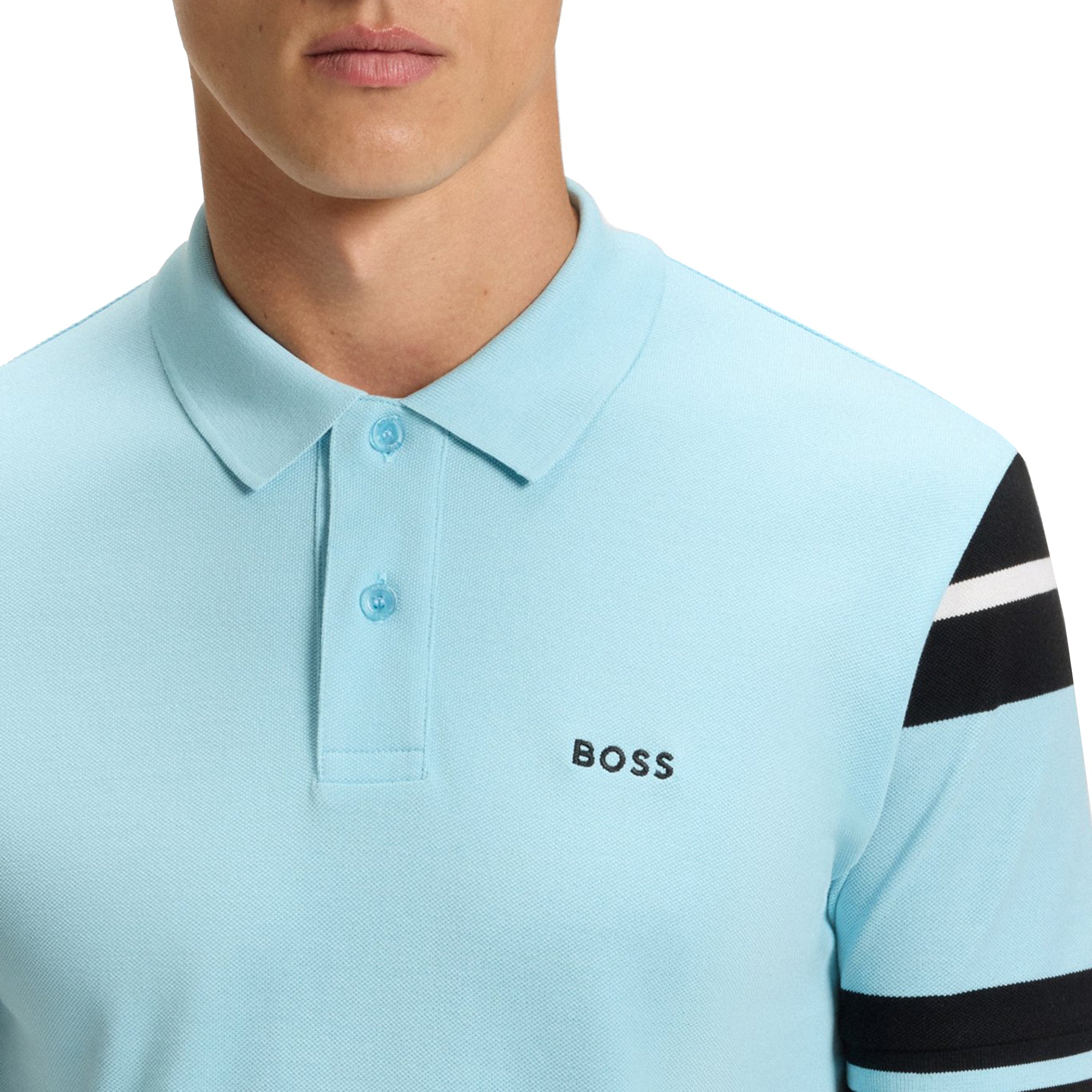 BOSS Sleeve Zone Polo Shirt FA25
