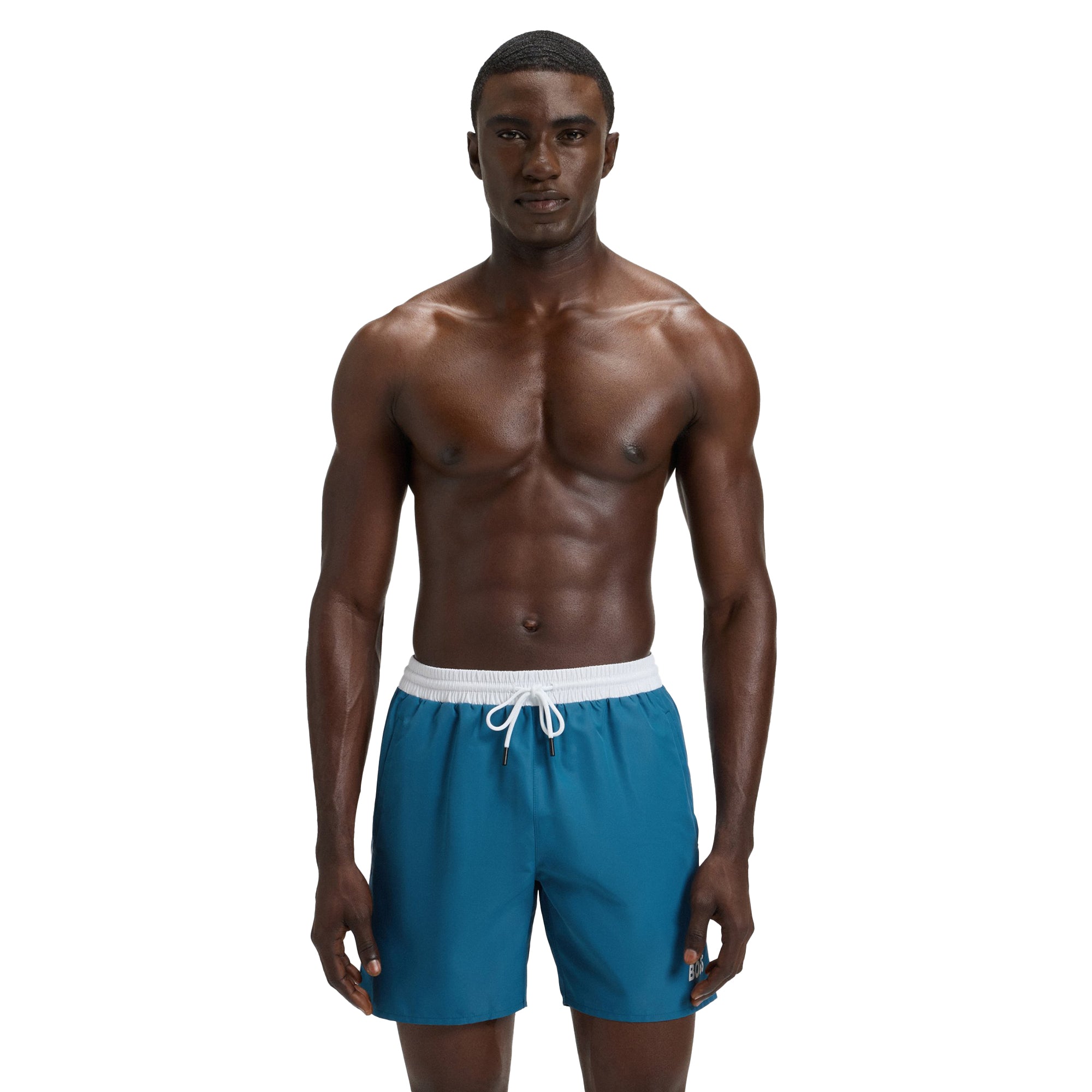 BOSS Starfish Swim Shorts WI25 - White 100 - 50514429-100