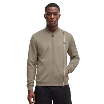 BOSS Active Full Zip Golf Sweatshirt