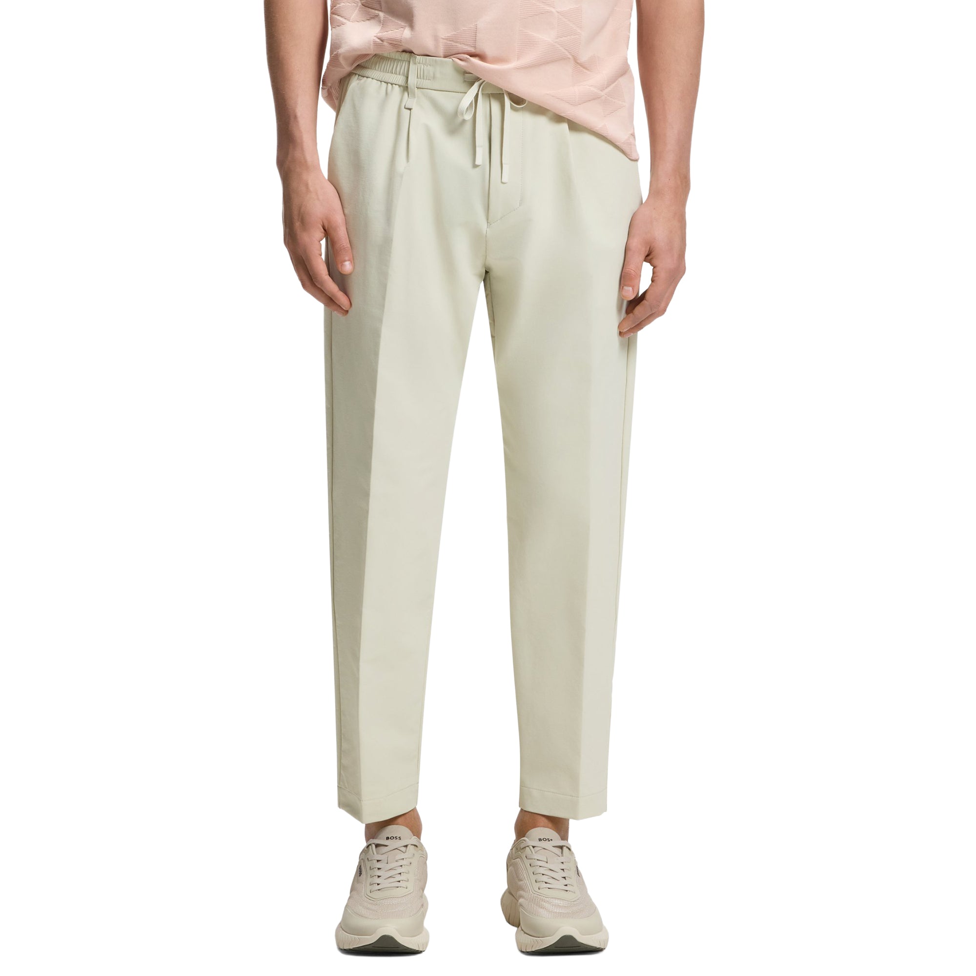 BOSS TR_Convert PL Networ Golf Trousers FA26 - Light Beige 272