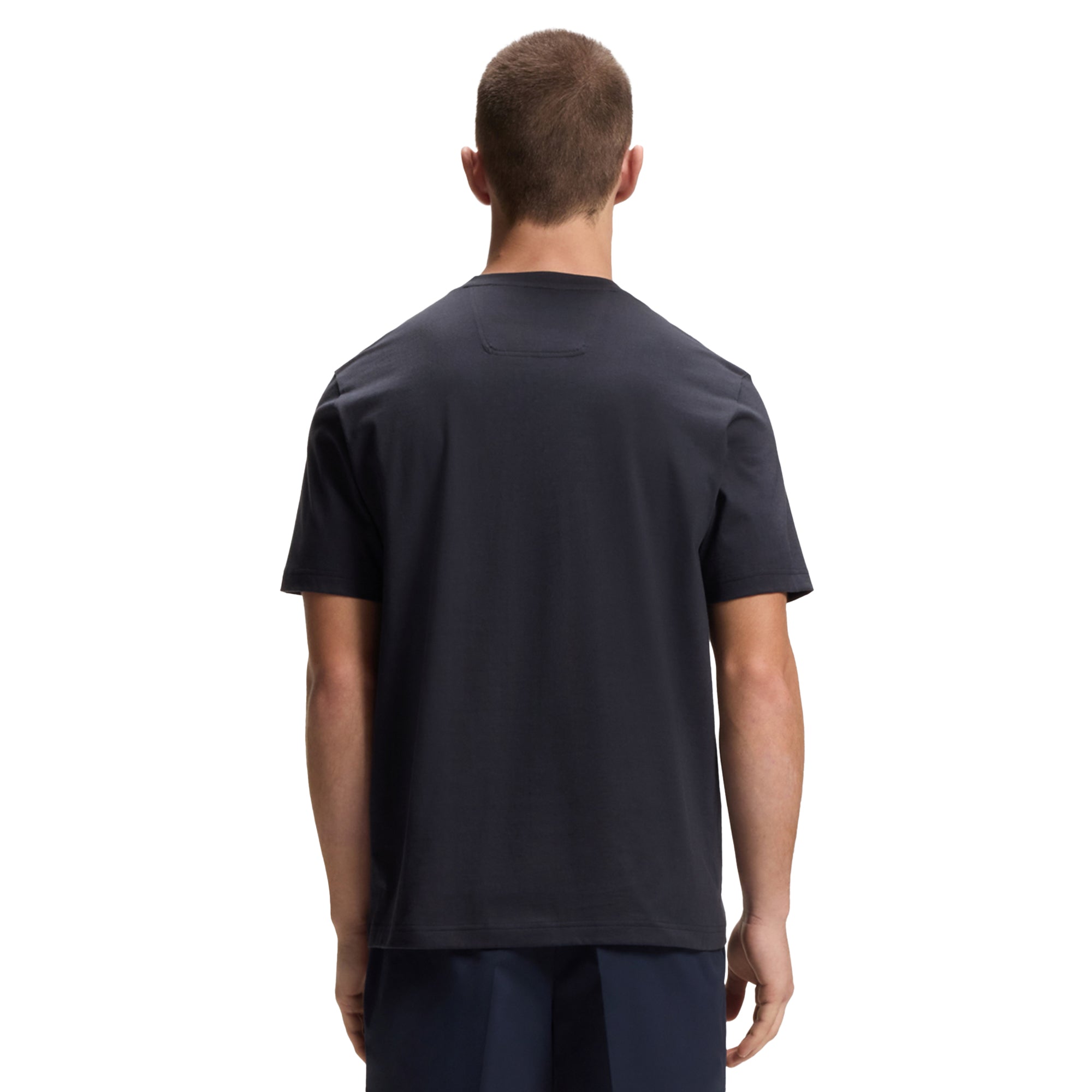 BOSS TS_Terrace Logo T-Shirt - Dark Blue 402 - 50559361-402 - Function18