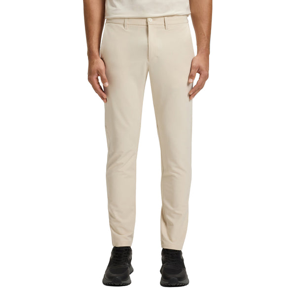 BOSS T_Commuter-Slim Golf Trousers WI25 - Light Beige 131