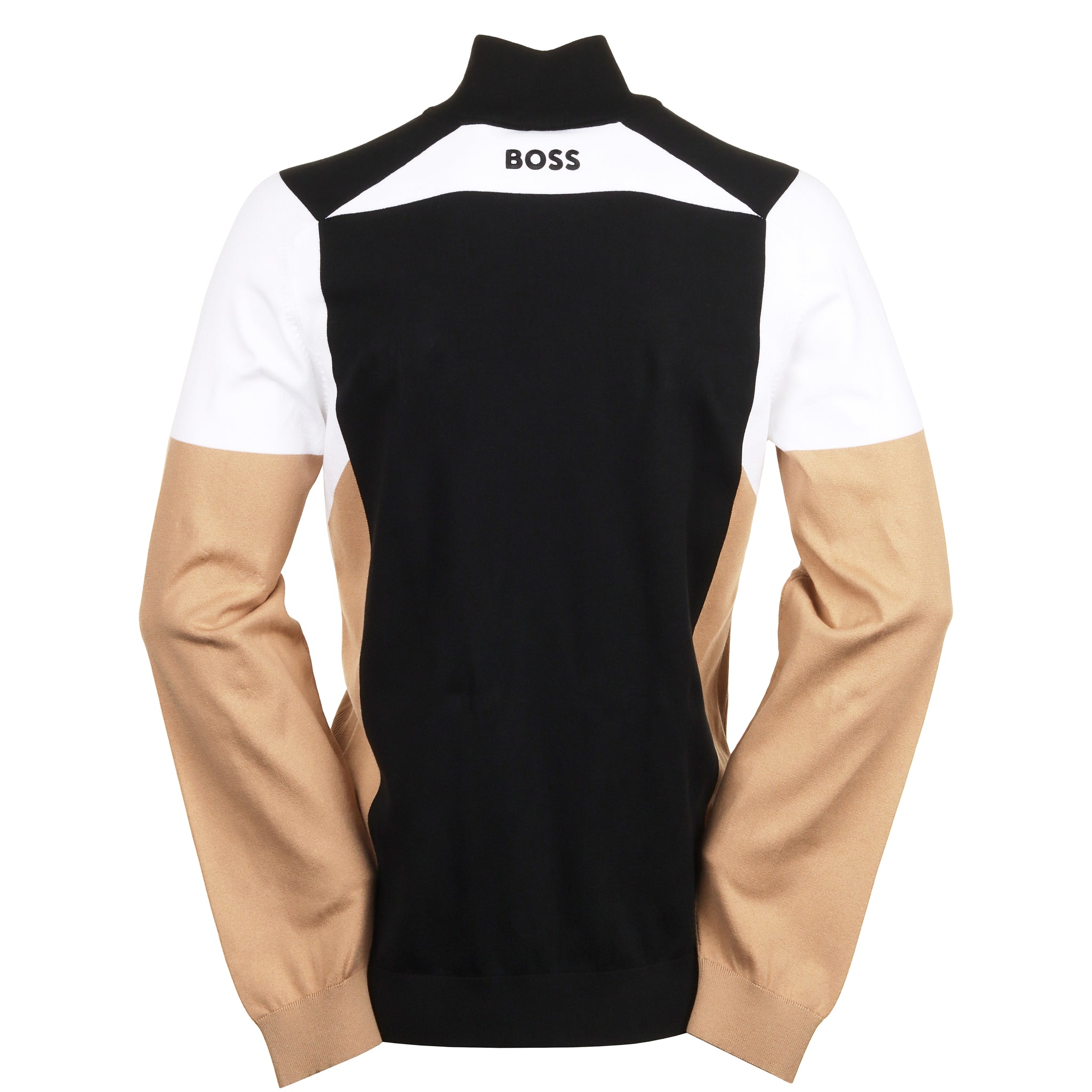BOSS Zelchior X Half Zip Sweater SU24 50512689 Black 001 Function18