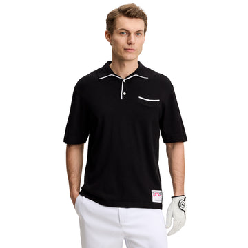 J.Lindeberg Golf 30Y Jesper Retro Relaxed Polo