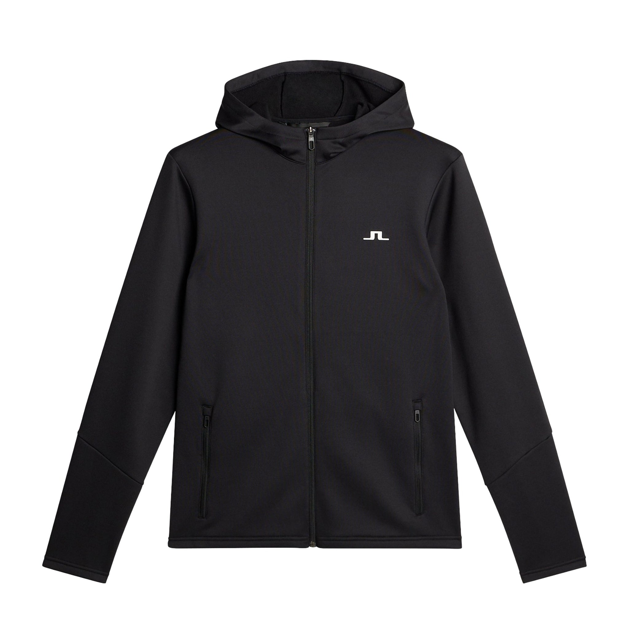J.Lindeberg Golf Aerial Full Zip Hoodie SS25 Black 9999