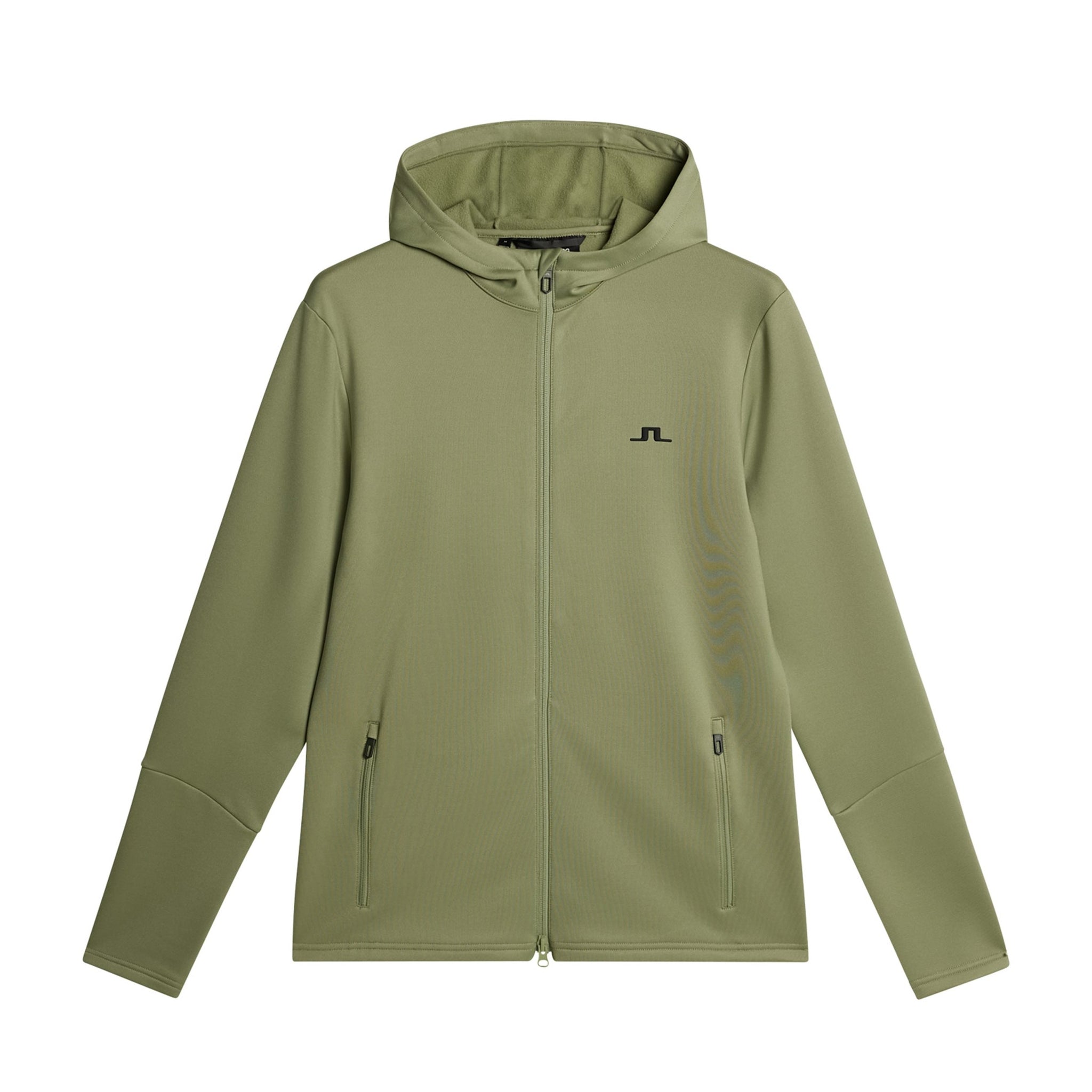 J.Lindeberg Golf Aerial Full Zip Hoodie SS25 Oil Green M311