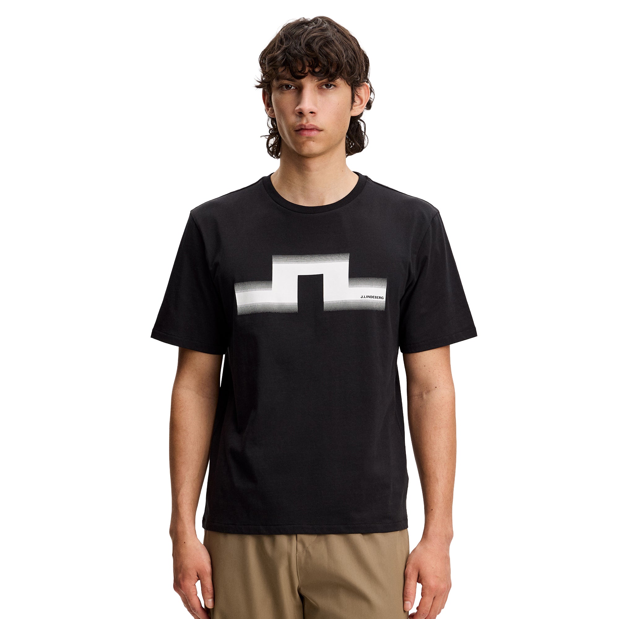 J.Lindeberg Alpha Graphic T-Shirt - White 0000 - BMJT15014-0000