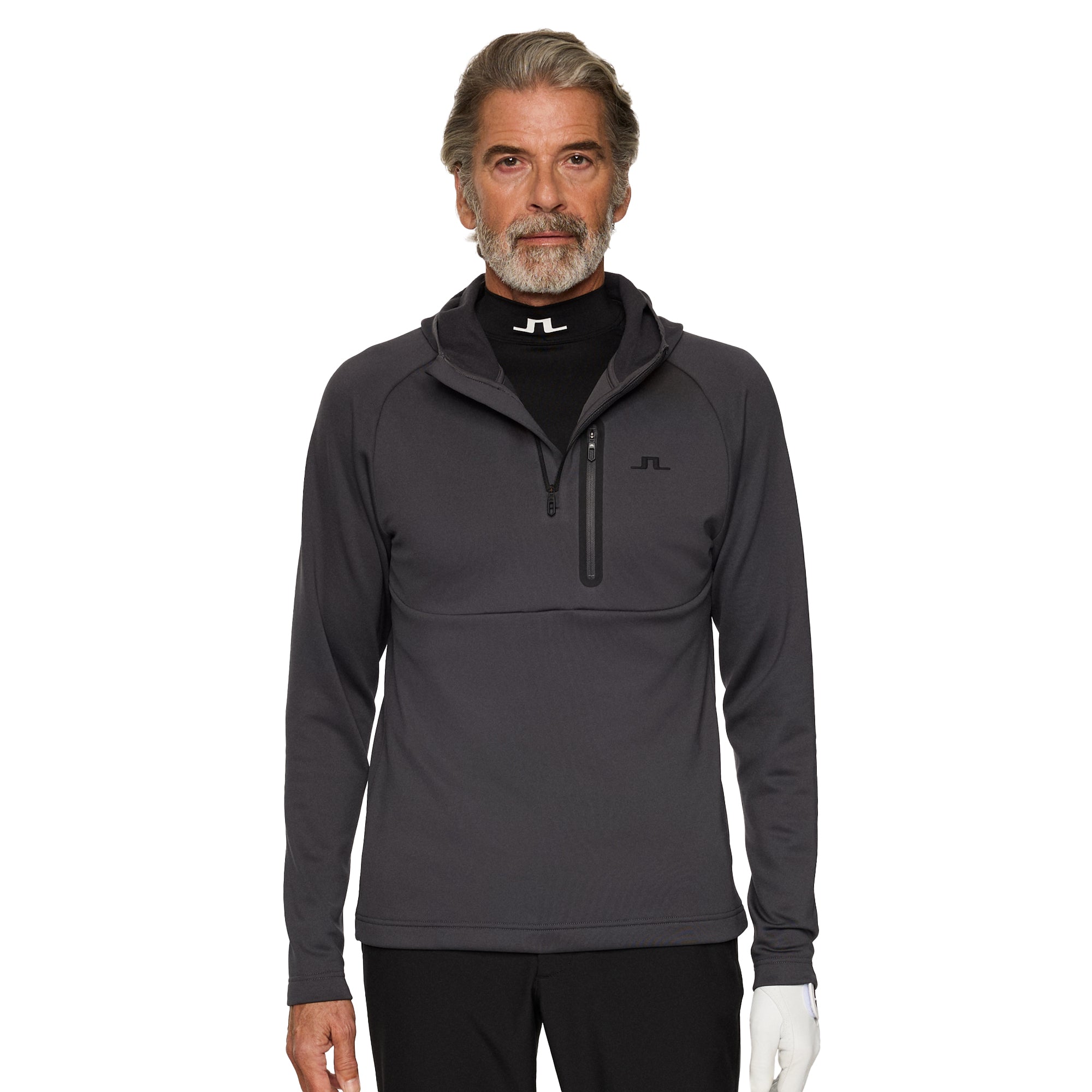 J.Lindeberg Golf Adam 1/4 Zip Hoodie FW25