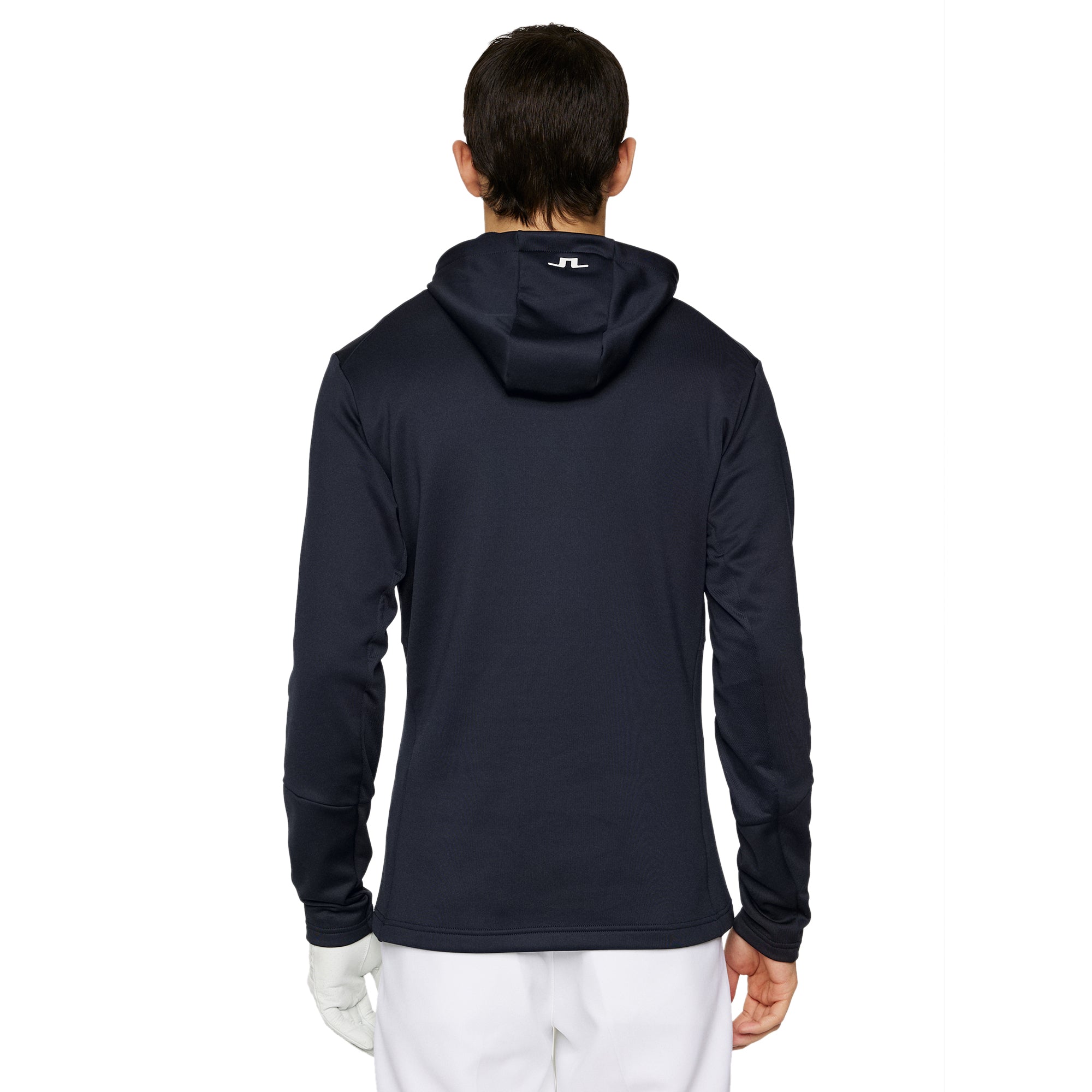 J.Lindeberg Golf Aerial 1/4 Zip Hoodie SS25 JL Navy 6855