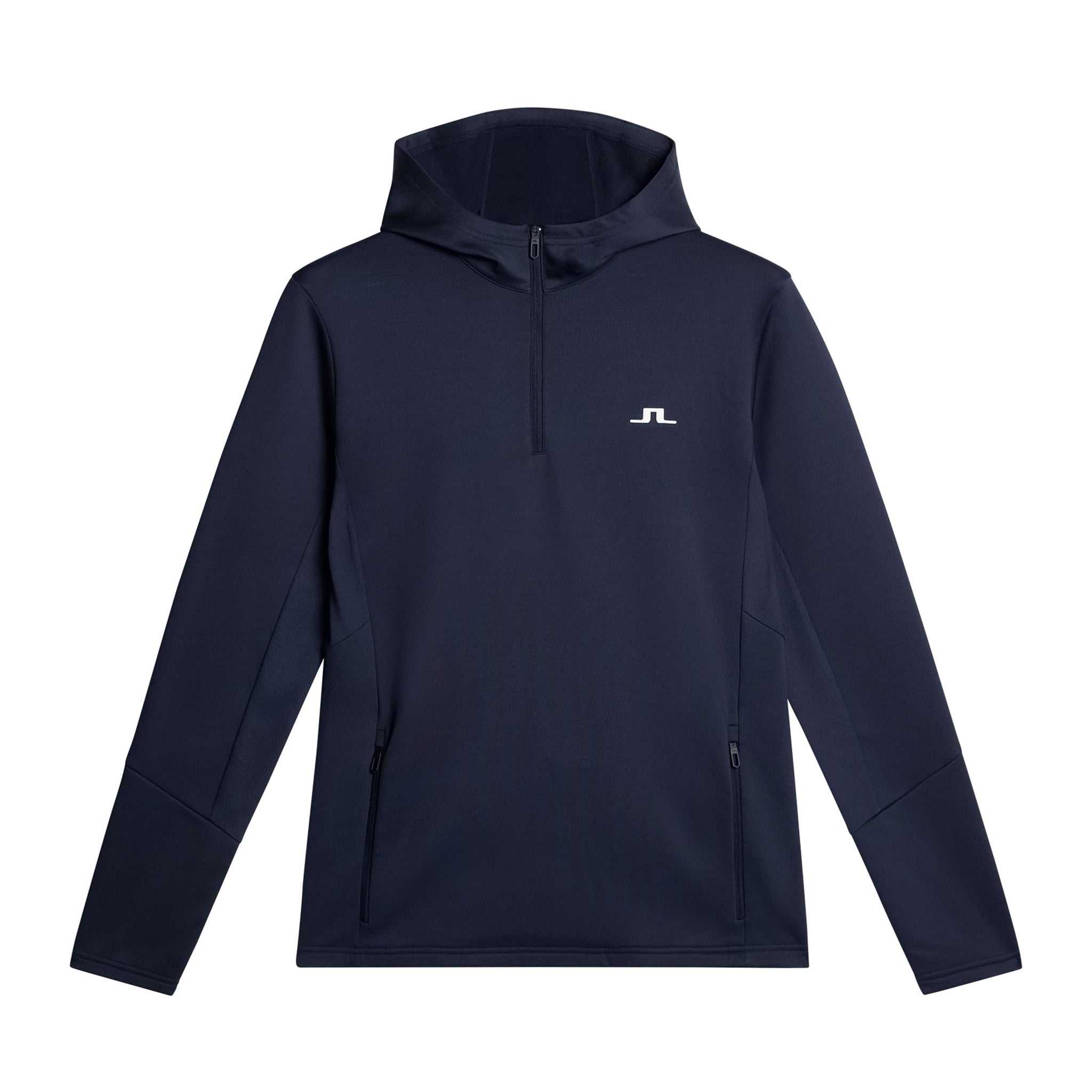 J.Lindeberg Golf Aerial 1/4 Zip Hoodie SS25 JL Navy 6855