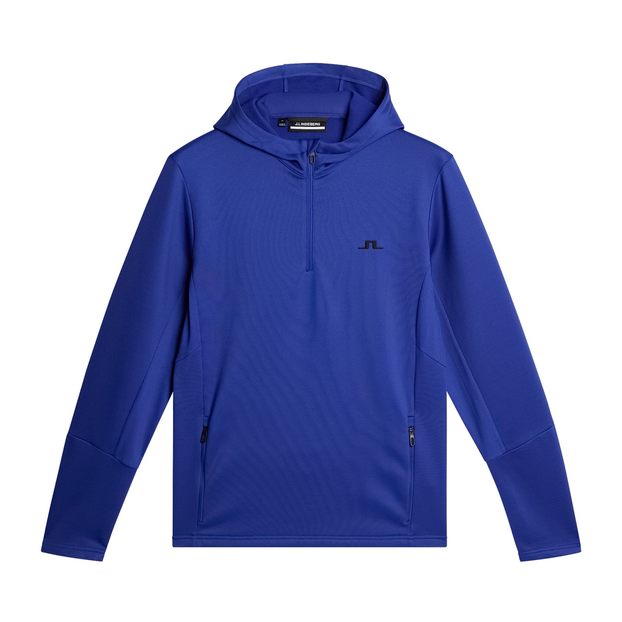 J.Lindeberg Golf Aerial 1/4 Zip Hoodie SS25 Clematis Blue O356