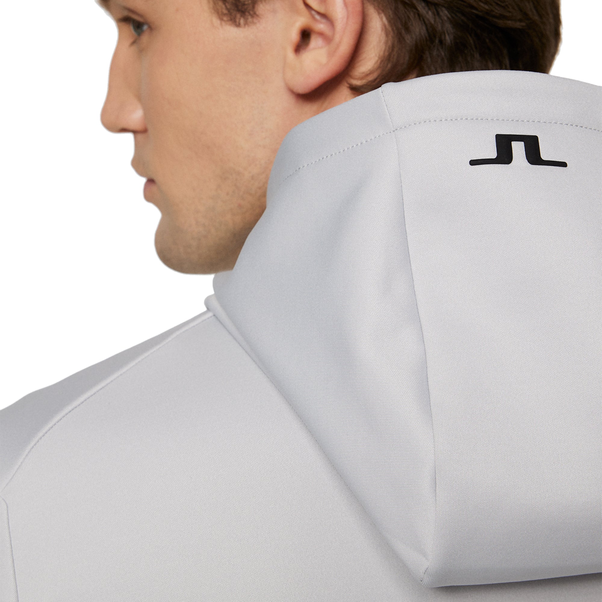J.Lindeberg Golf Aerial 1/4 Zip Hoodie SS25 High Rise U232