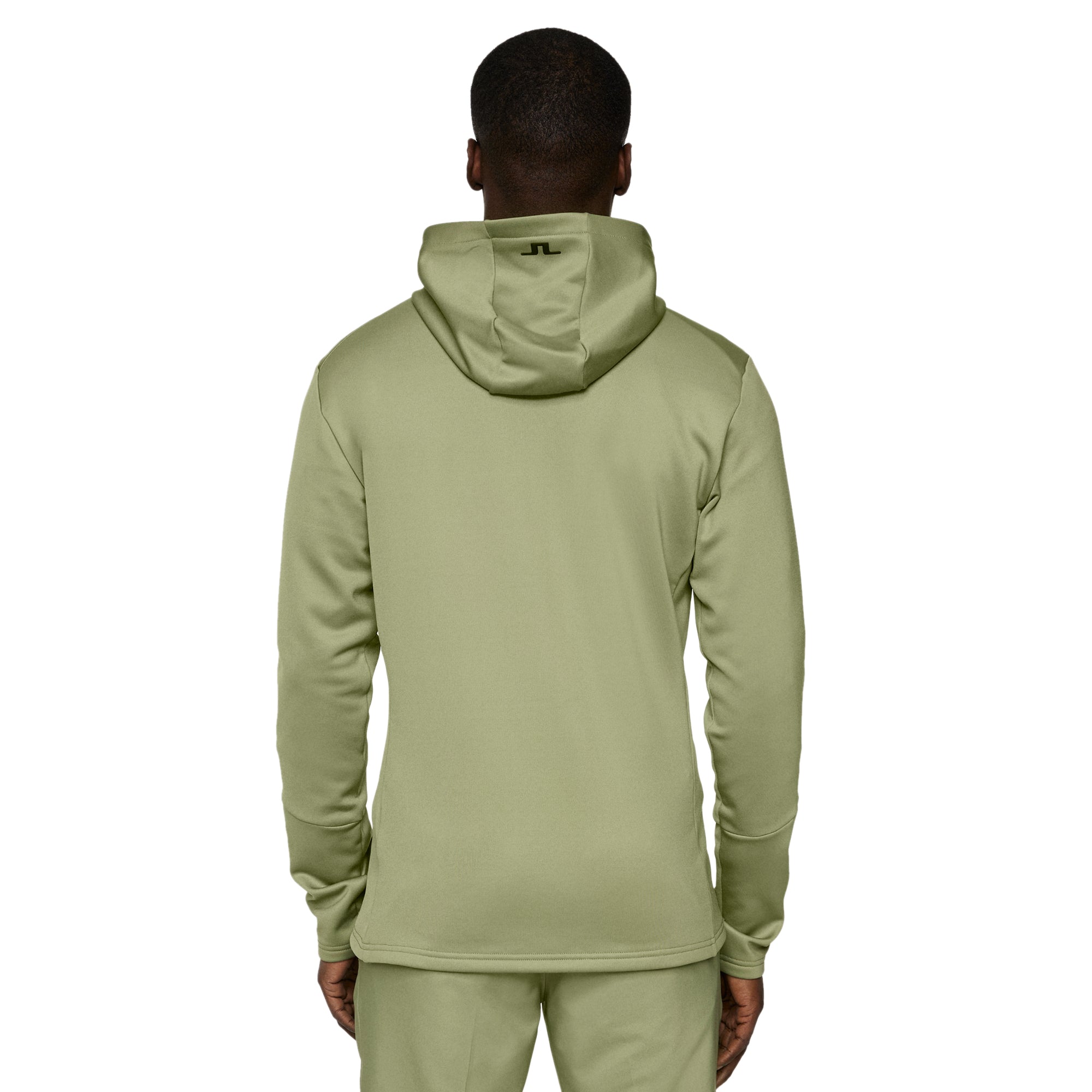 J.Lindeberg Golf Aerial Full Zip Hoodie SS25 Oil Green M311