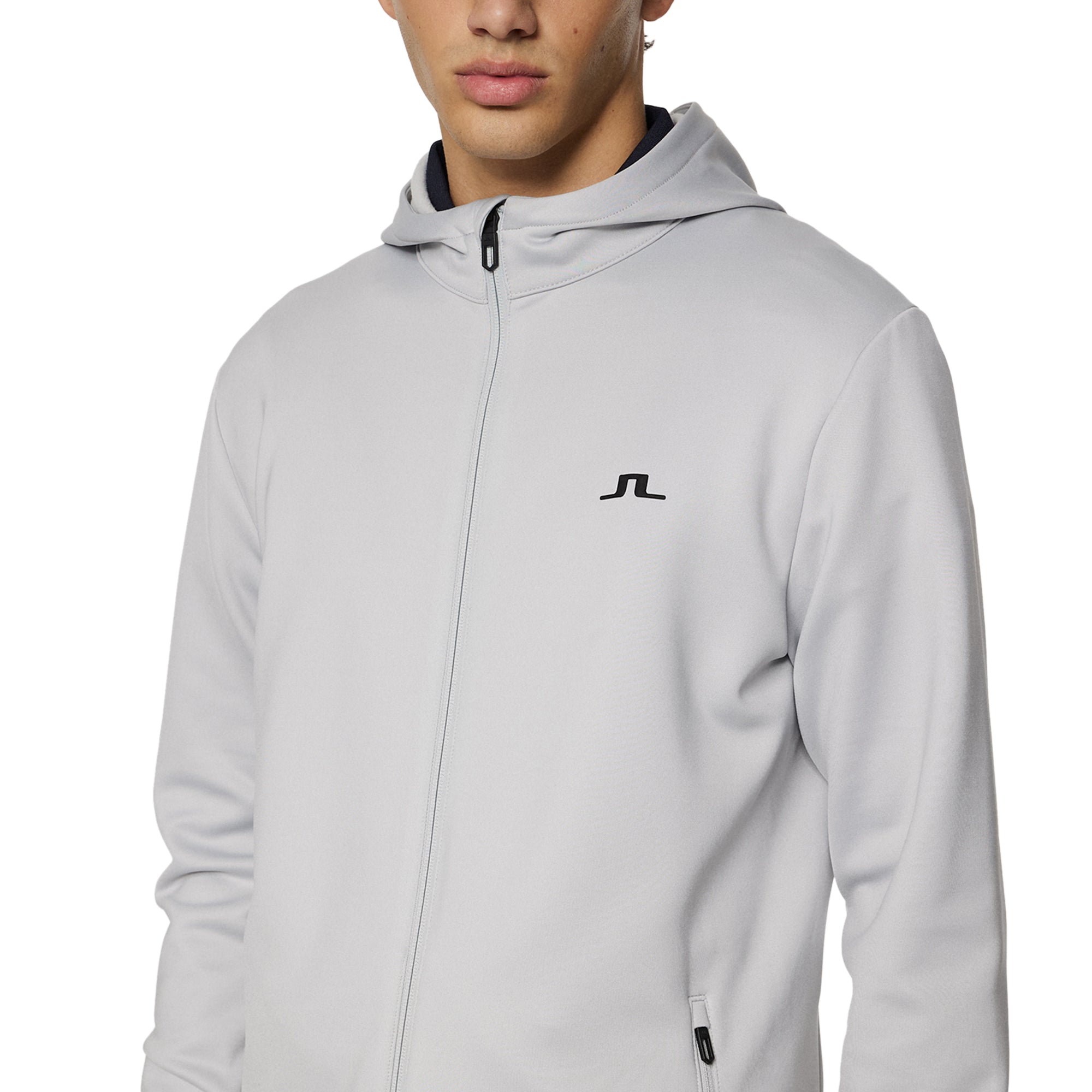 J.Lindeberg Golf Aerial Full Zip Hoodie SS25 High Rise U232