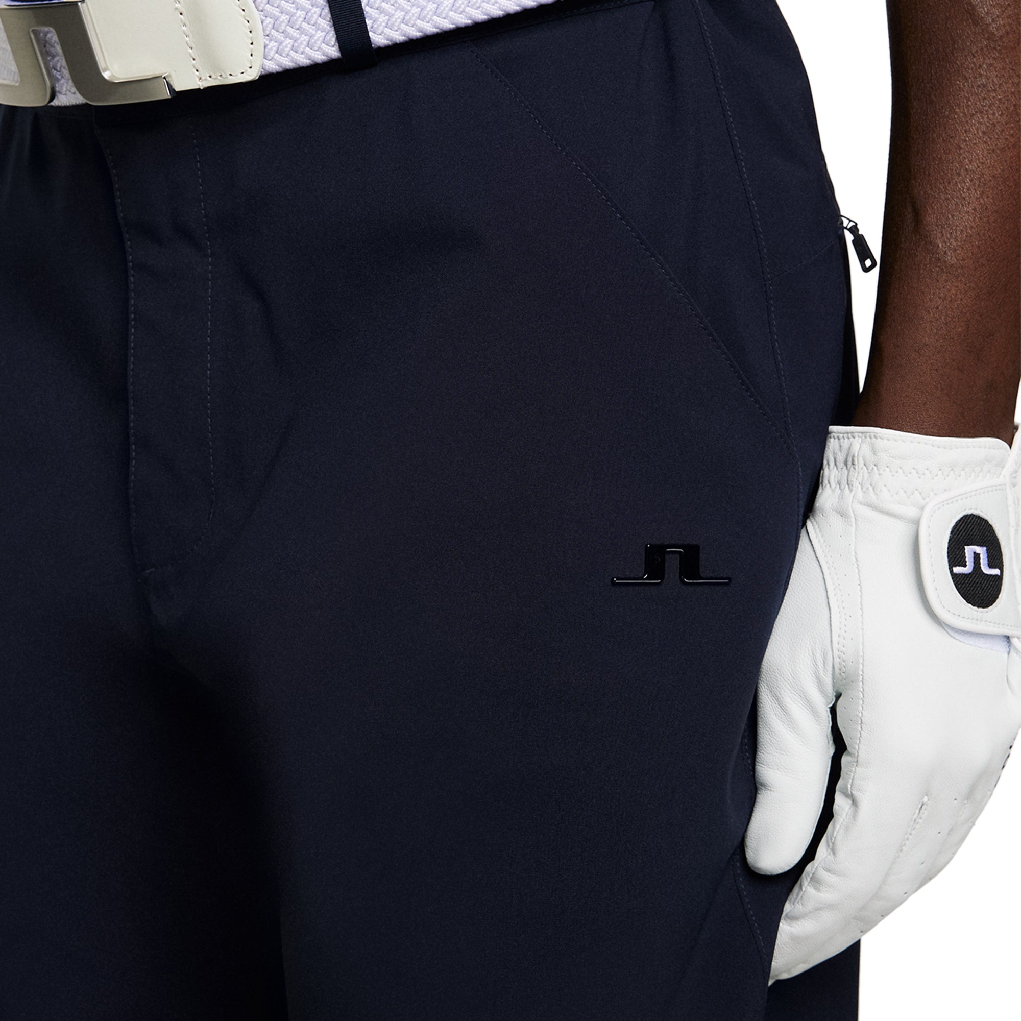 J.Lindeberg Golf Arvid Rain Trousers SS25 JL Navy 6855