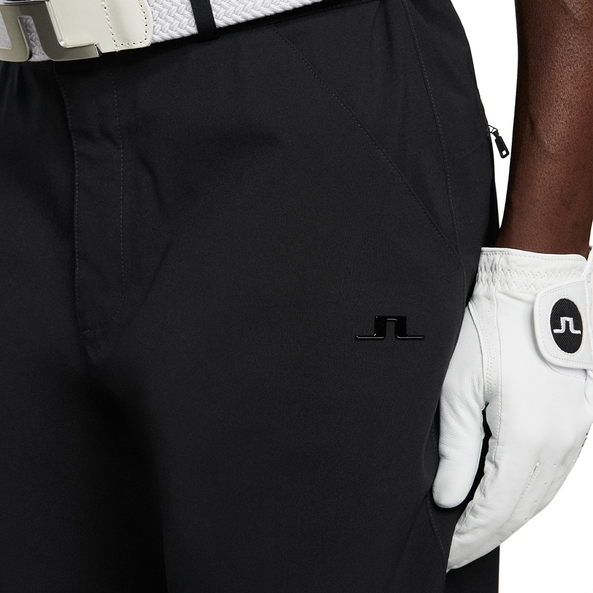 J.Lindeberg Golf Arvid Rain Trousers SS25 Black 9999