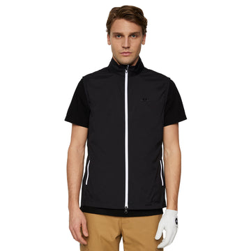 J.Lindeberg Golf Ash Light Packable Vest SS25 Black 9999