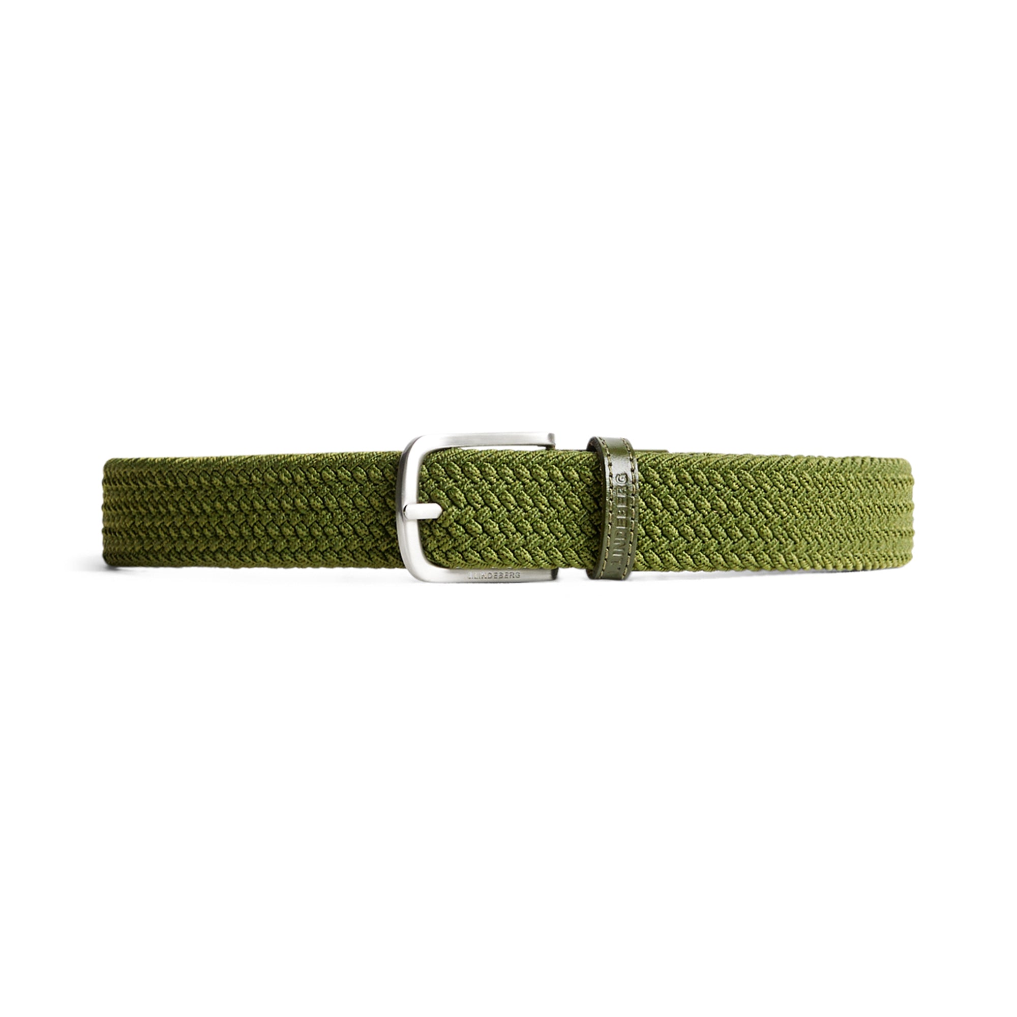 J.Lindeberg Golf Bernhard Belt SS25 Oil Green M311
