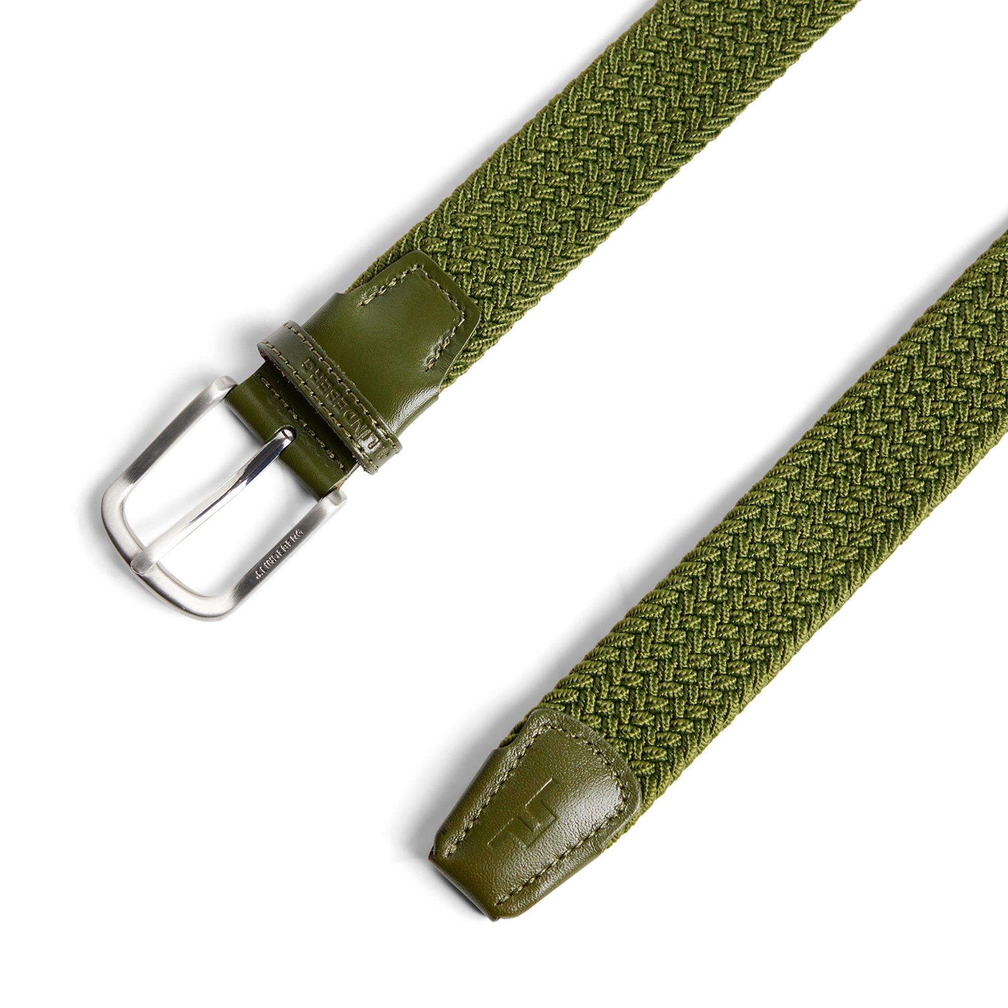 J.Lindeberg Golf Bernhard Belt SS25 Oil Green M311