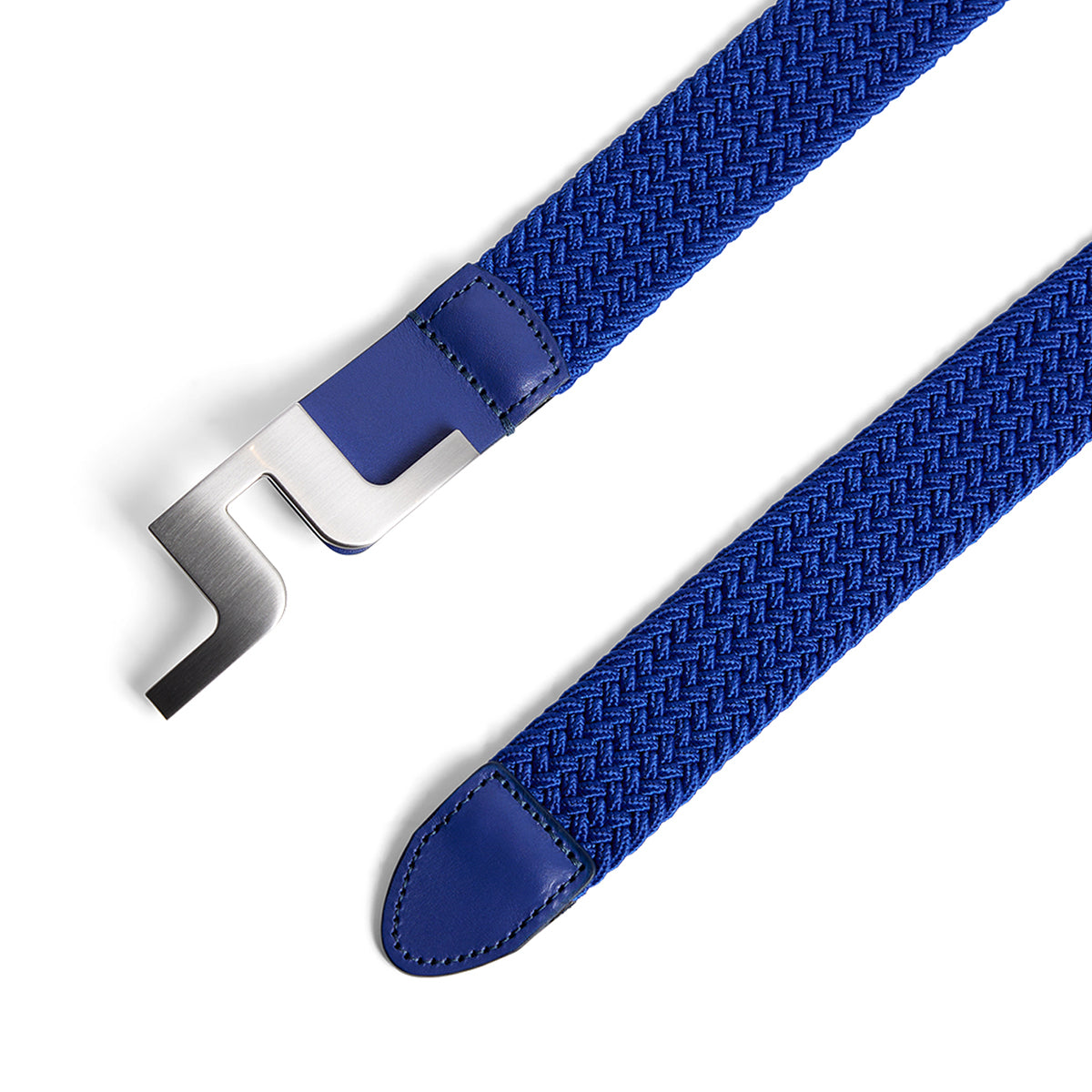 J.Lindeberg Golf Berry Braided Belt SS25 Clematis Blue O356