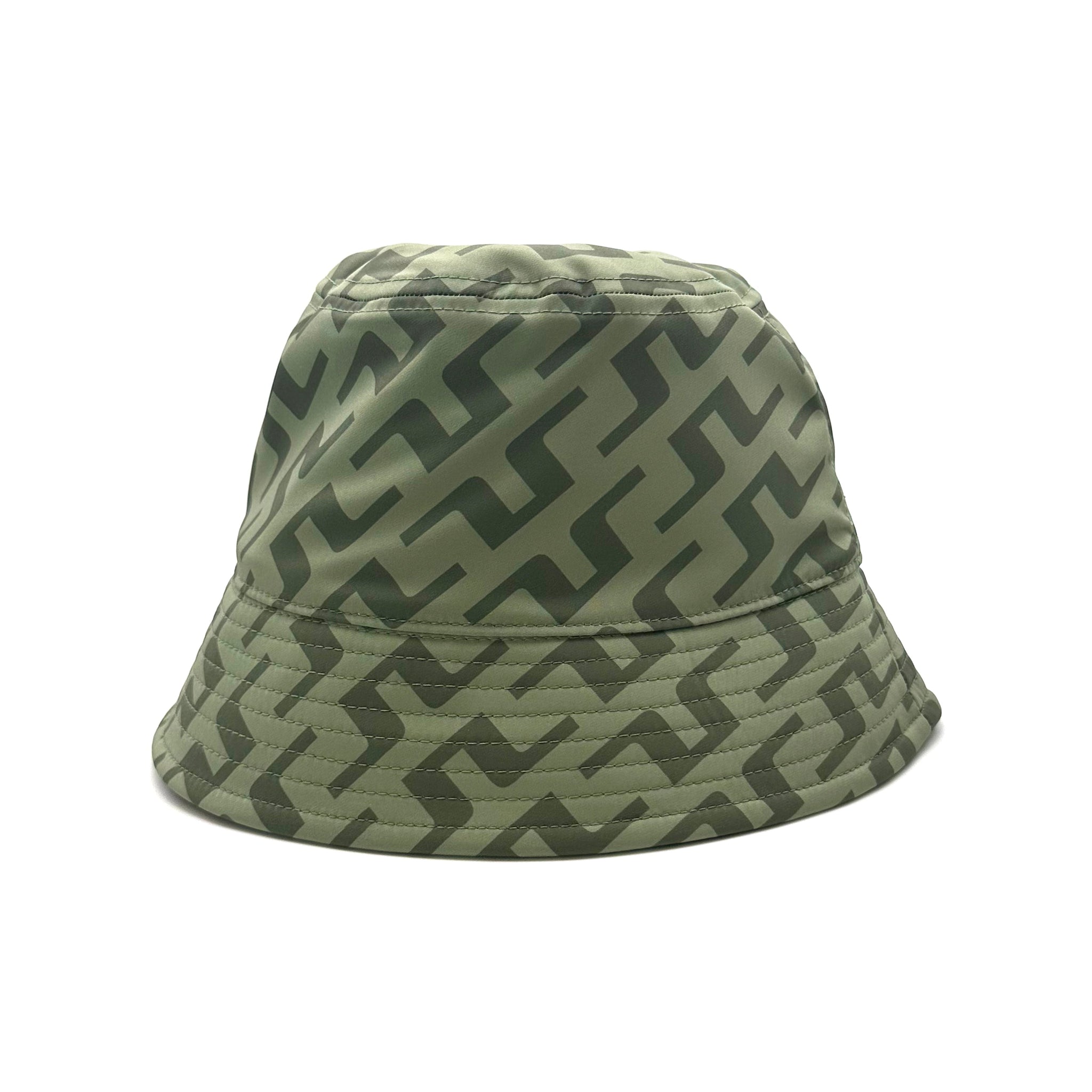 J.Lindeberg Golf Bridge Bucket Hat HS24 Bias Bridge Olive M520