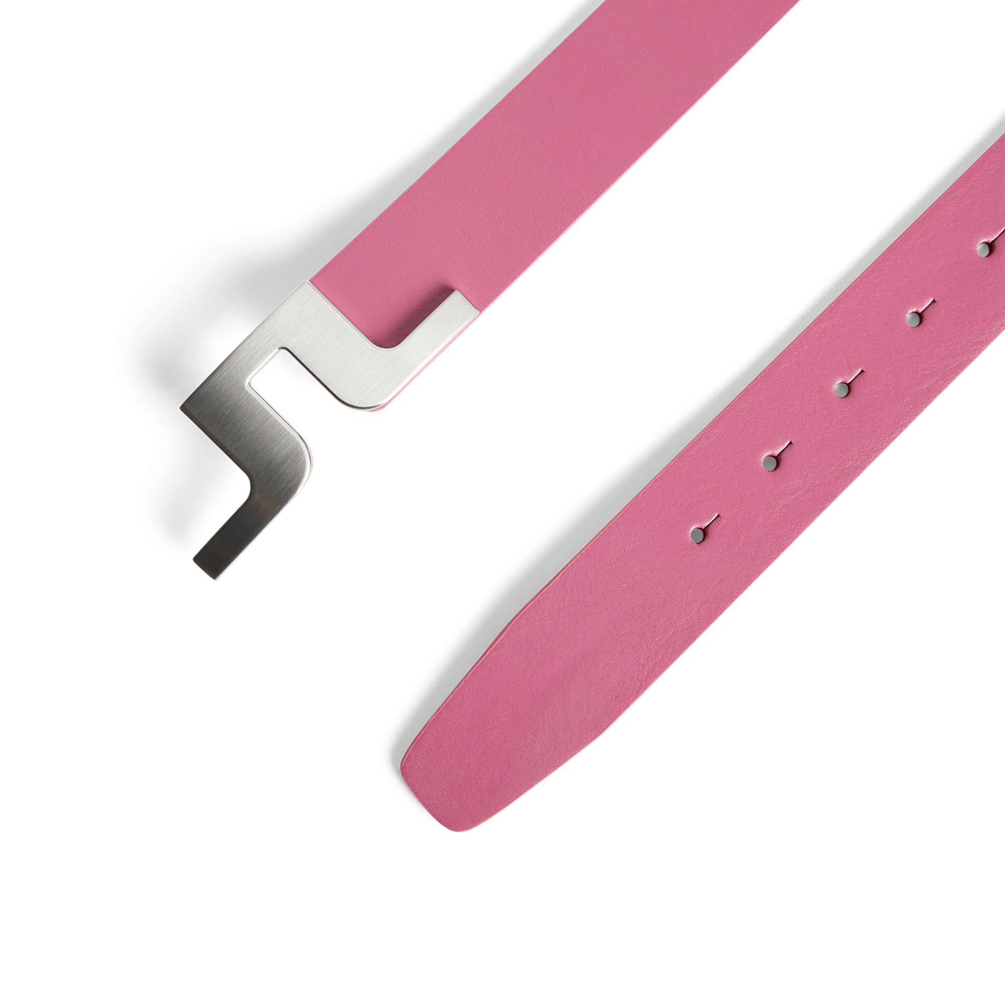 J.Lindeberg Golf Bridger Belt SH25 Rose Wine Q187