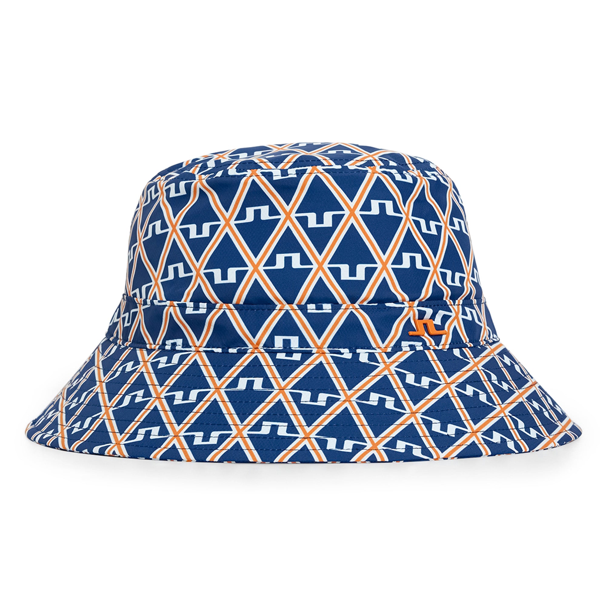 J.Lindeberg Golf Denver Print Bucket Hat GMAC09447 Estate Blue Diamond