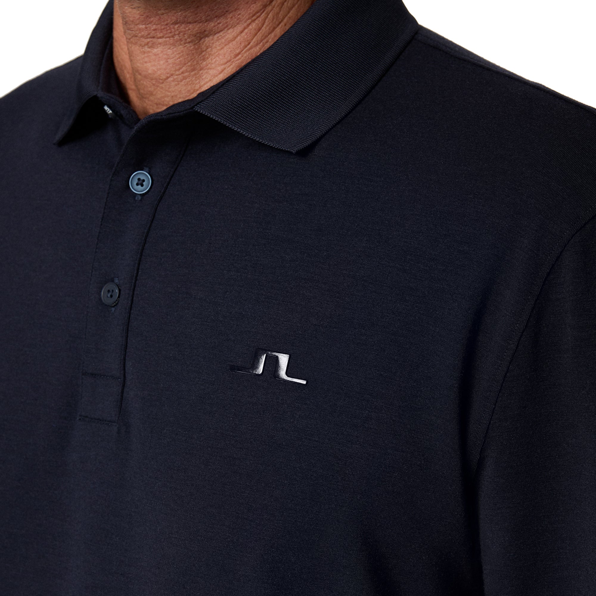 J.Lindeberg Golf Florian Long Sleeve Polo Shirt FW25