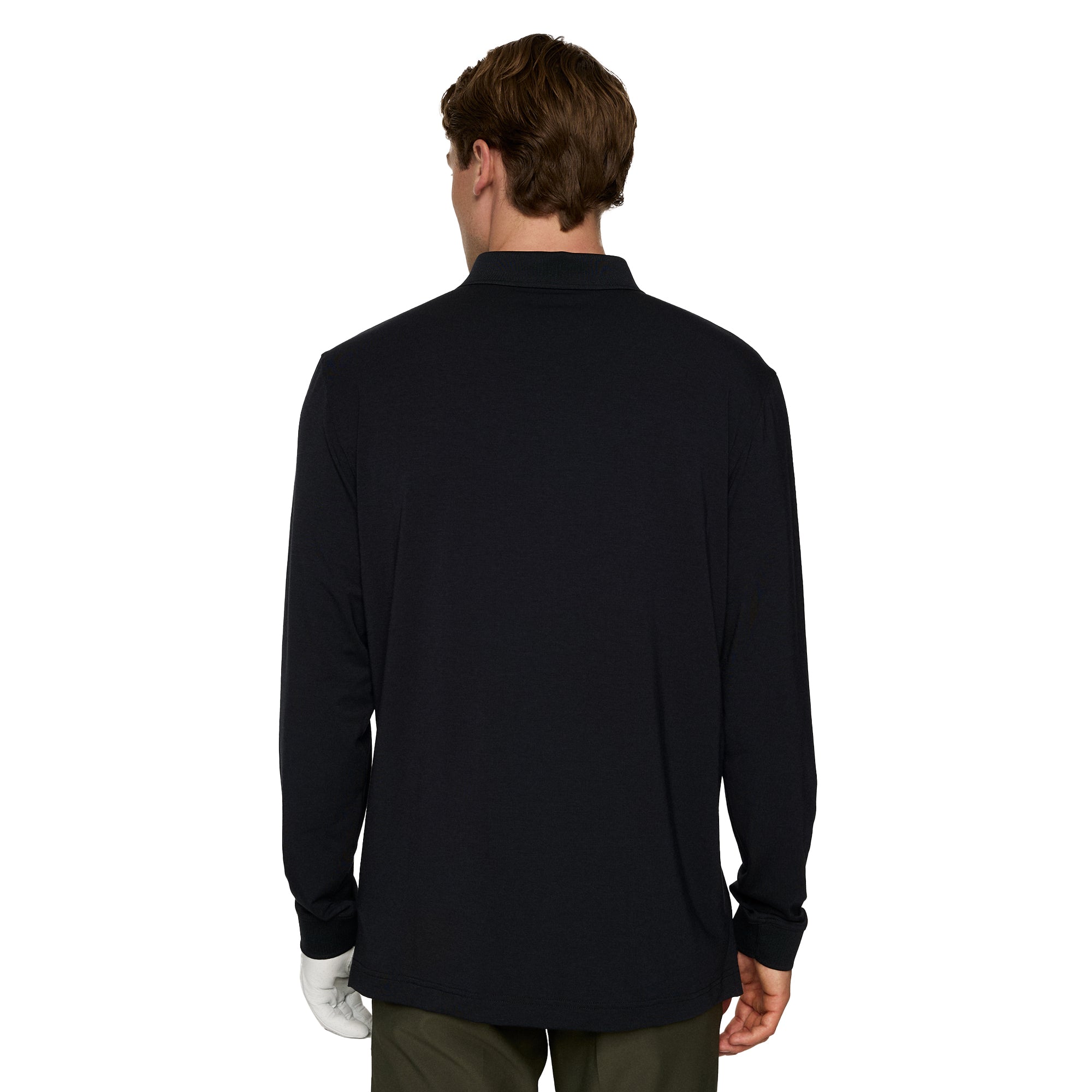 J.Lindeberg Golf Florian Long Sleeve Polo Shirt FW25