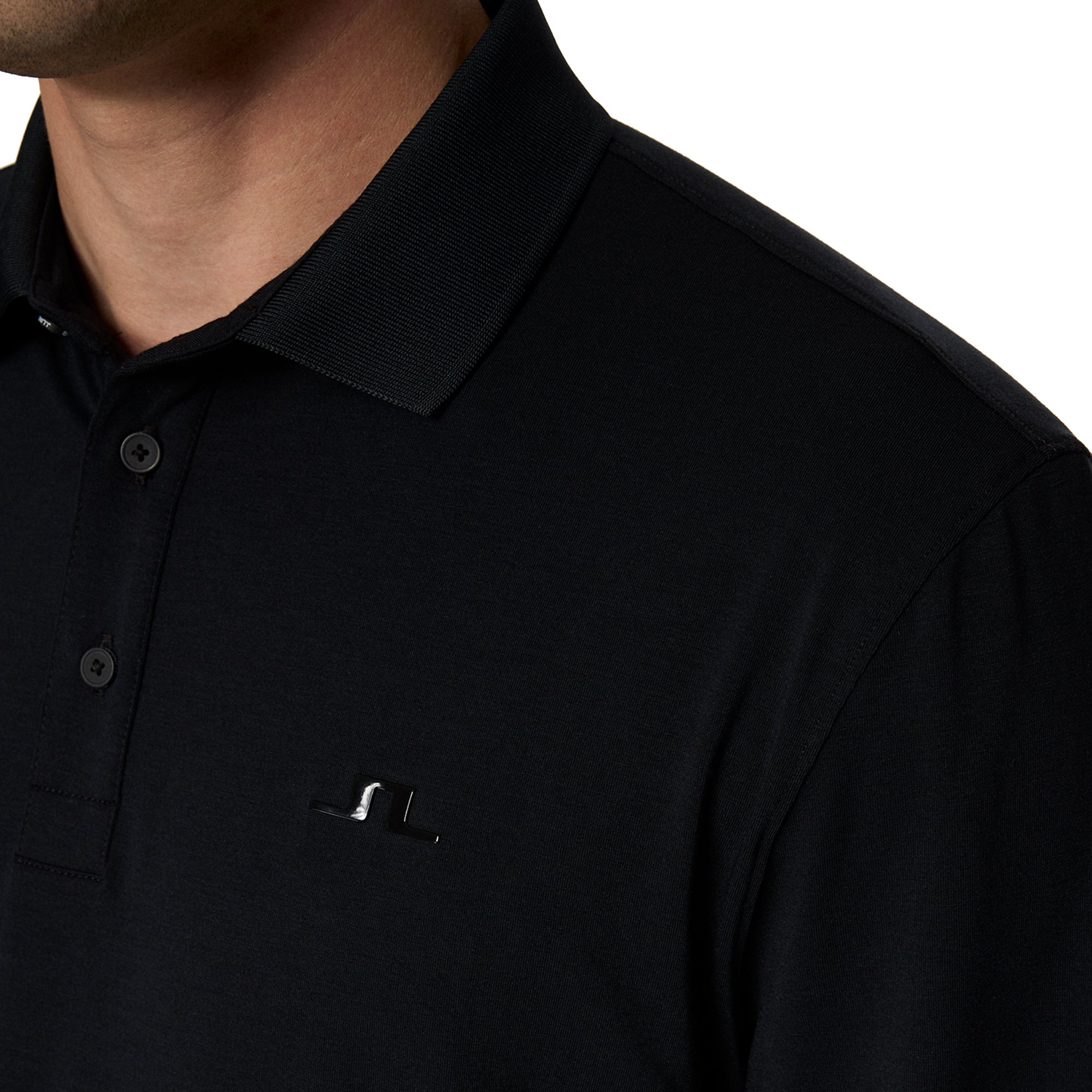 J.Lindeberg Golf Florian Long Sleeve Polo Shirt FW25