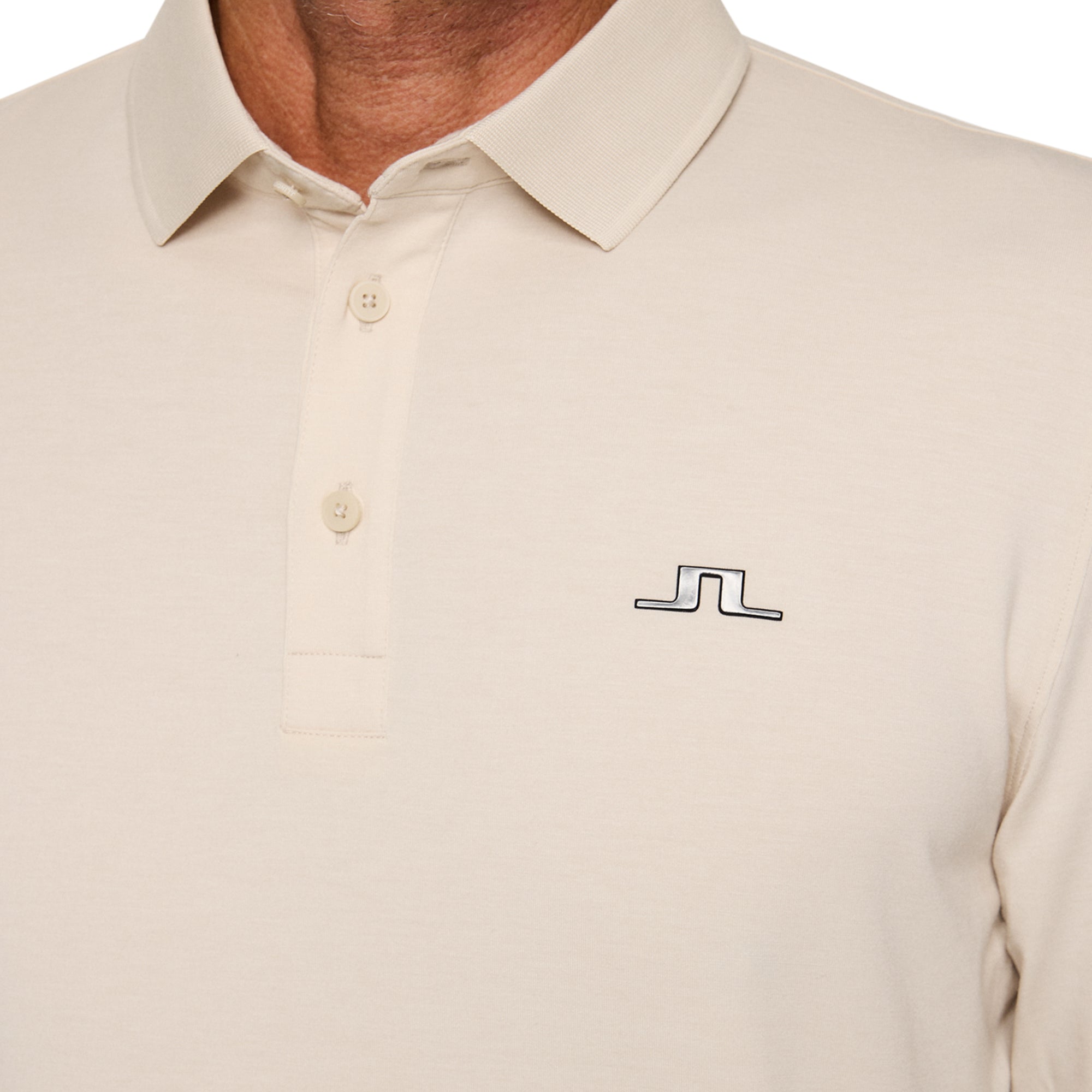 J.Lindeberg Golf Florian Long Sleeve Polo Shirt FW25