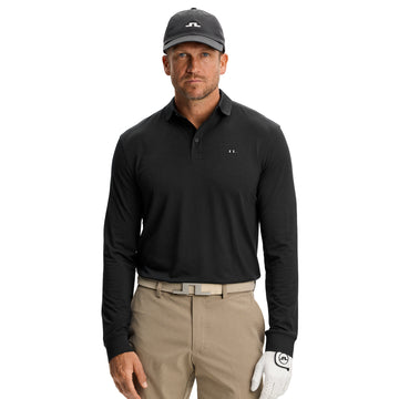 J.Lindeberg Golf Florian Long Sleeve Polo Shirt