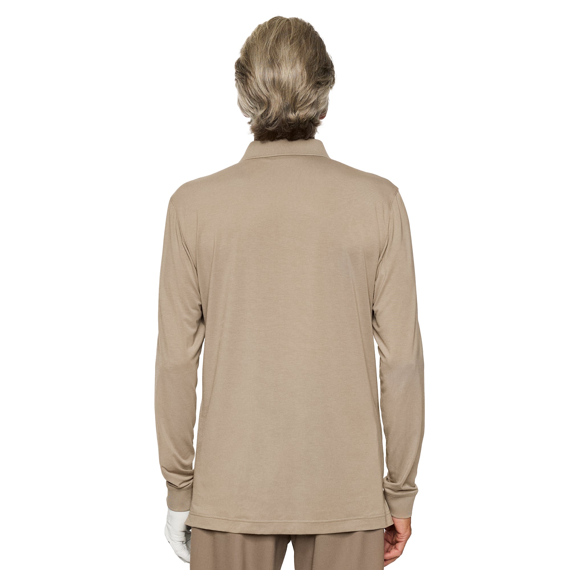 J.Lindeberg Golf Florian Long Sleeve Polo Shirt WH25