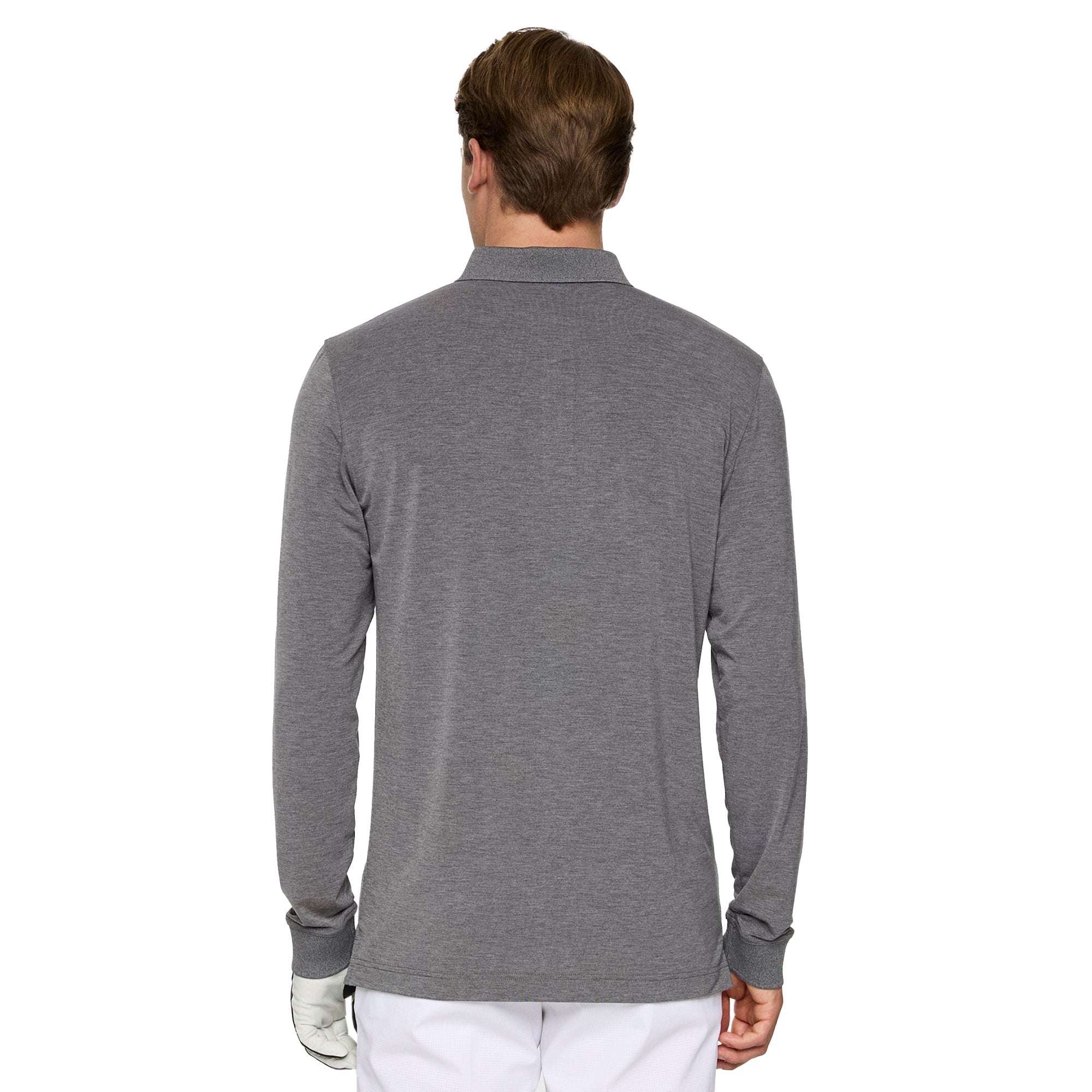 J.Lindeberg Golf Florian Long Sleeve Polo Shirt WH25