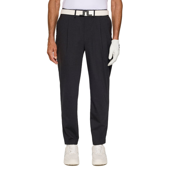 J.Lindeberg Golf Harris Wool Trousers WH25 - Black 9999