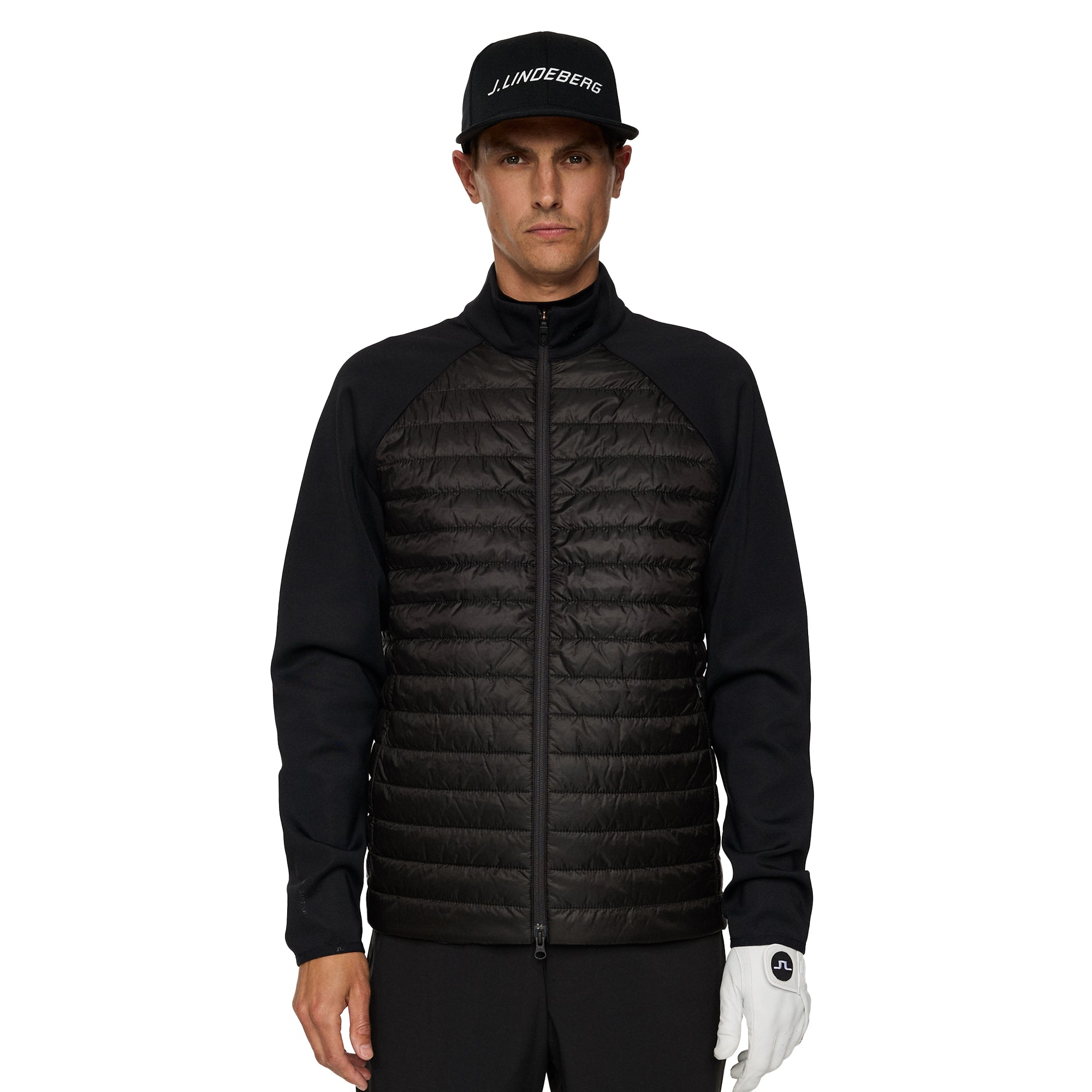 J.LINDEBERG アウター J.Lindeberg Golf Hayden Quilt Hybrid Jacket FW25 - Black