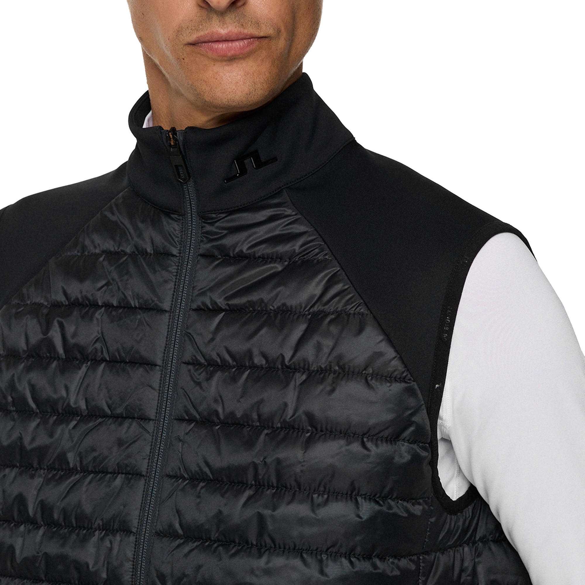 J.Lindeberg Golf Hayden Quilt Hybrid Vest FW25