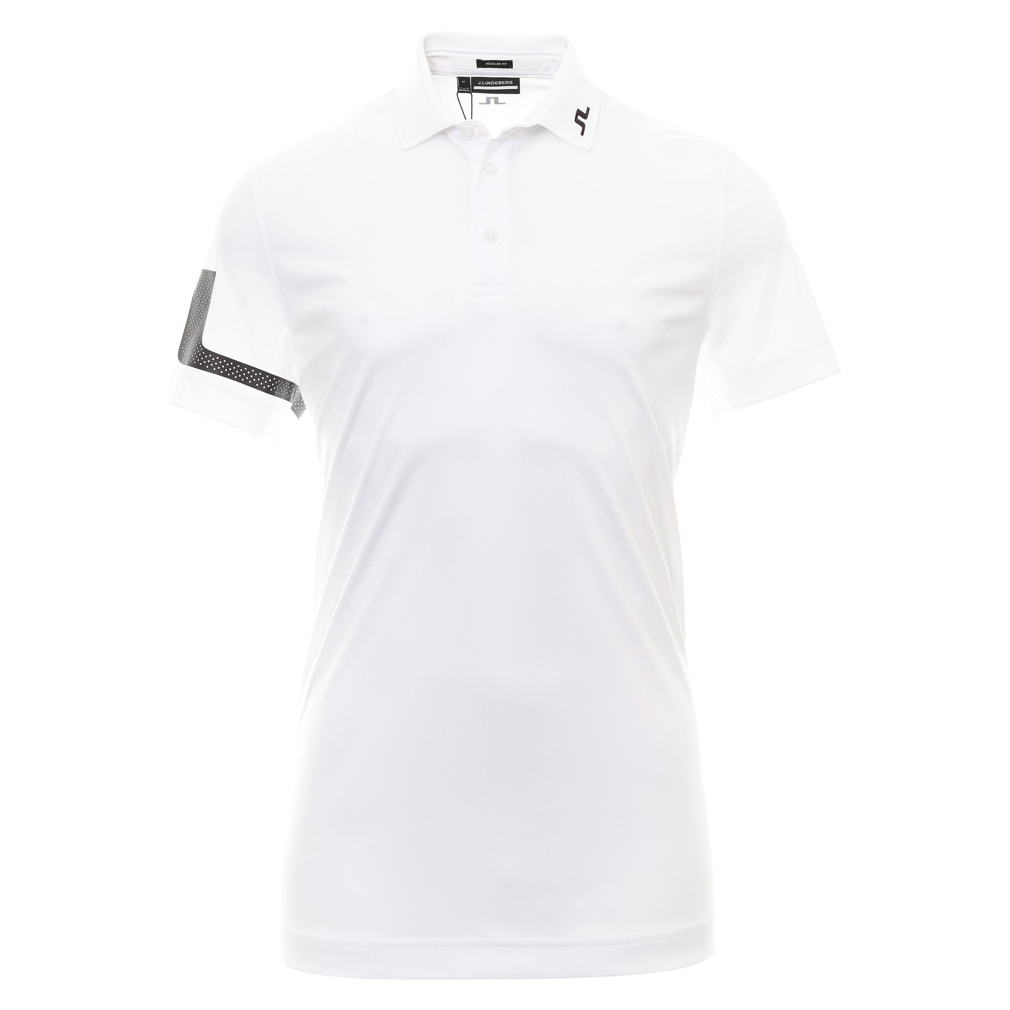 J.Lindeberg Golf Heath Polo Shirt GMJT08559 White 0000 | Function18 ...