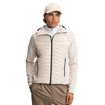J.Lindeberg Heyden Quilt Hybrid Hooded Jacket